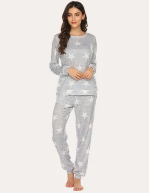 Ekouaer Super-Soft Print Pajama Set (US Only)