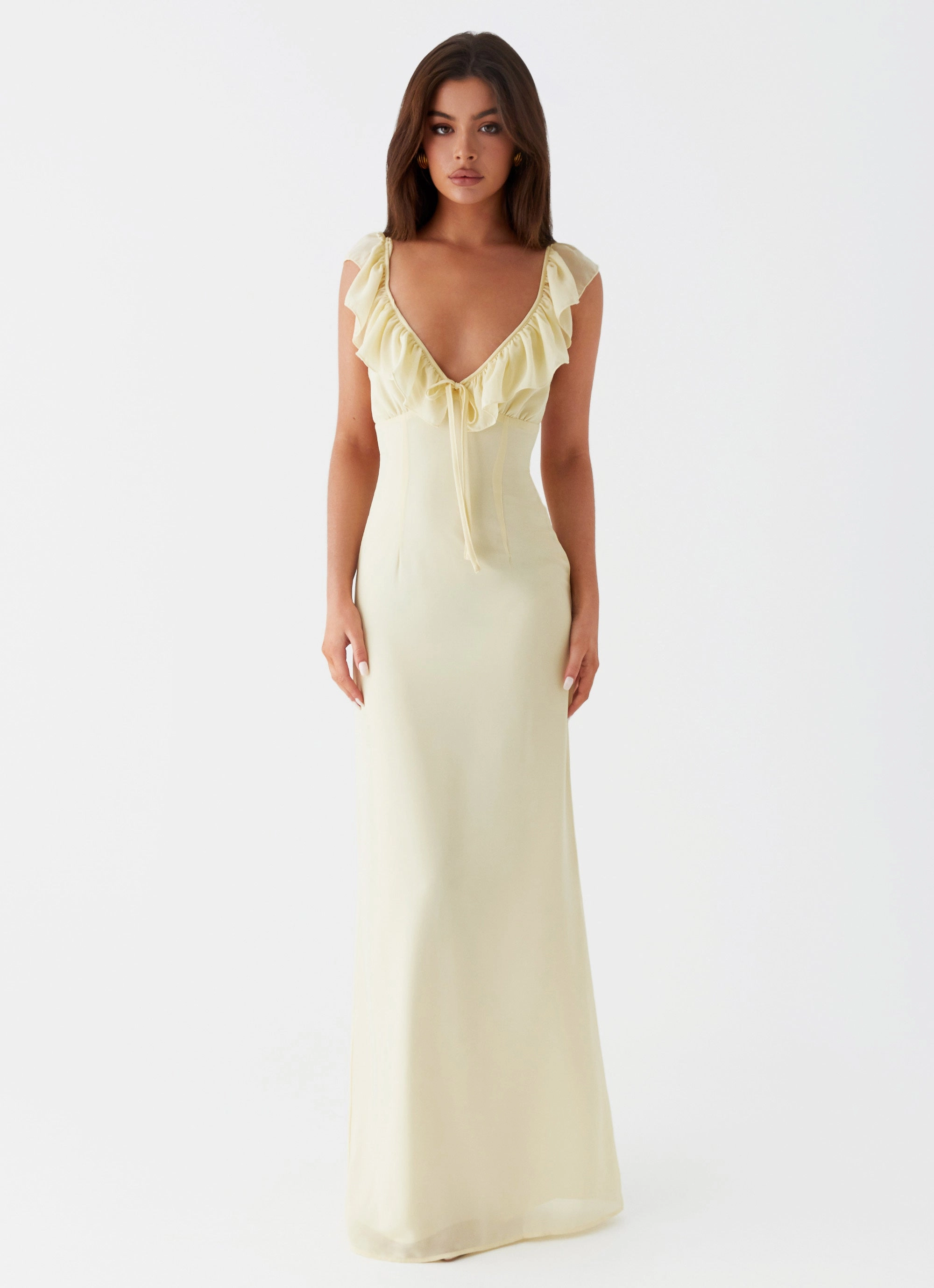 Perfect Length Silvie Maxi Dress - Yellow