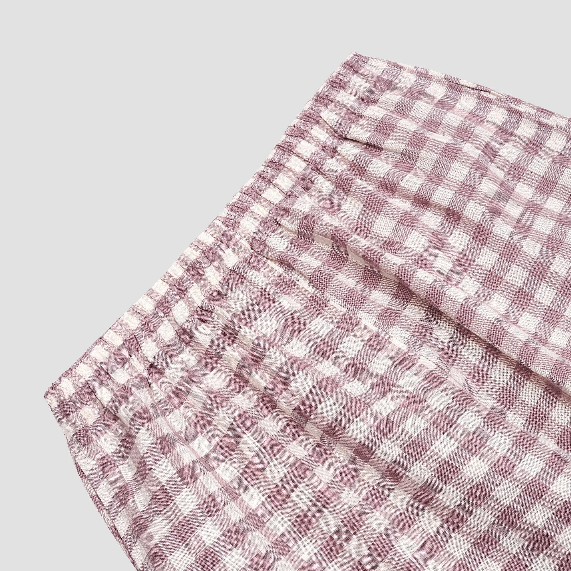 Elderberry Gingham Linen Women's Pajama pants