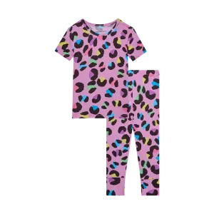 Electric Leopard Short Sleeve Pajama