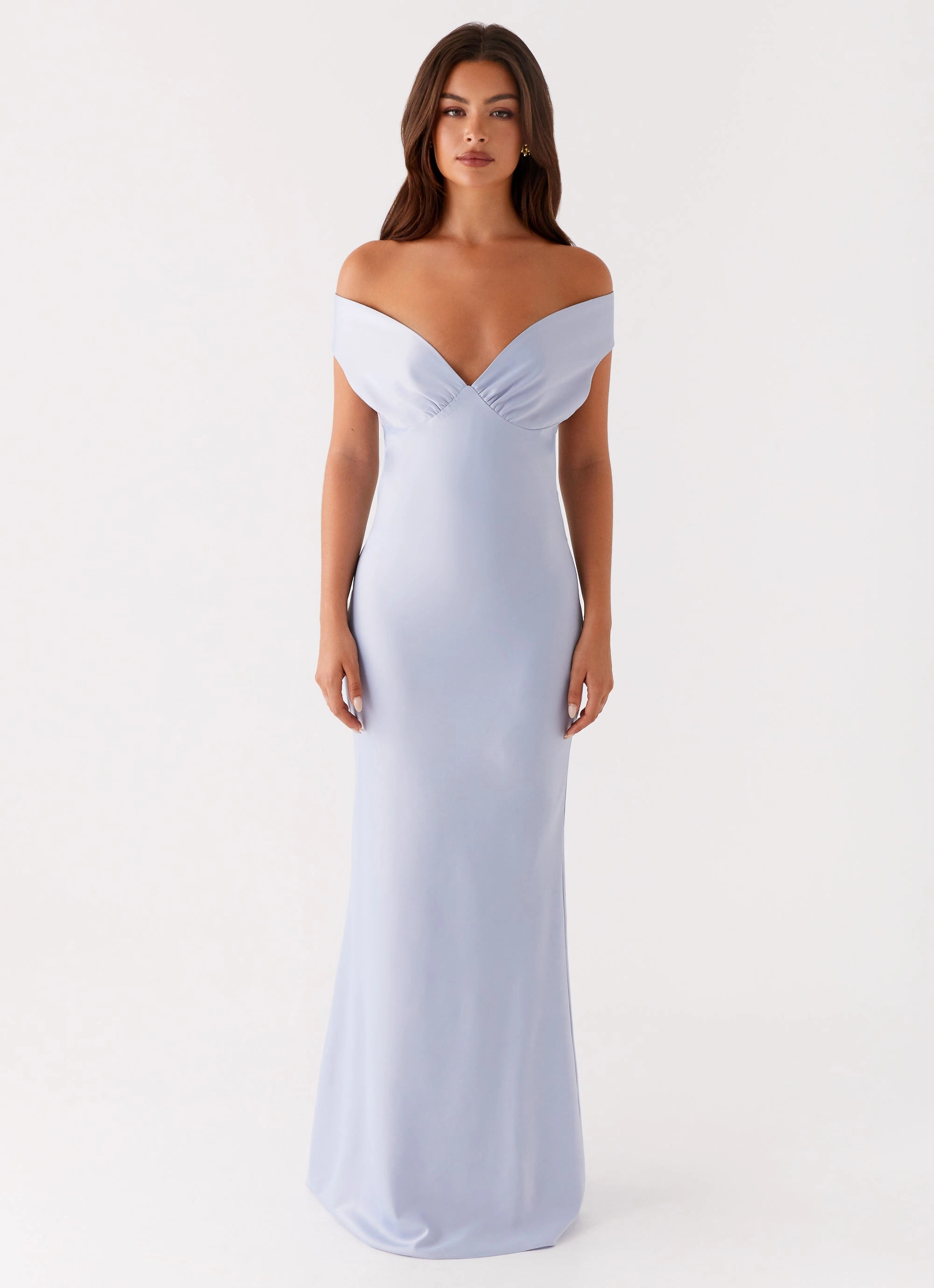 Chilly Weather Comfort Jenner Maxi Dress - Blue