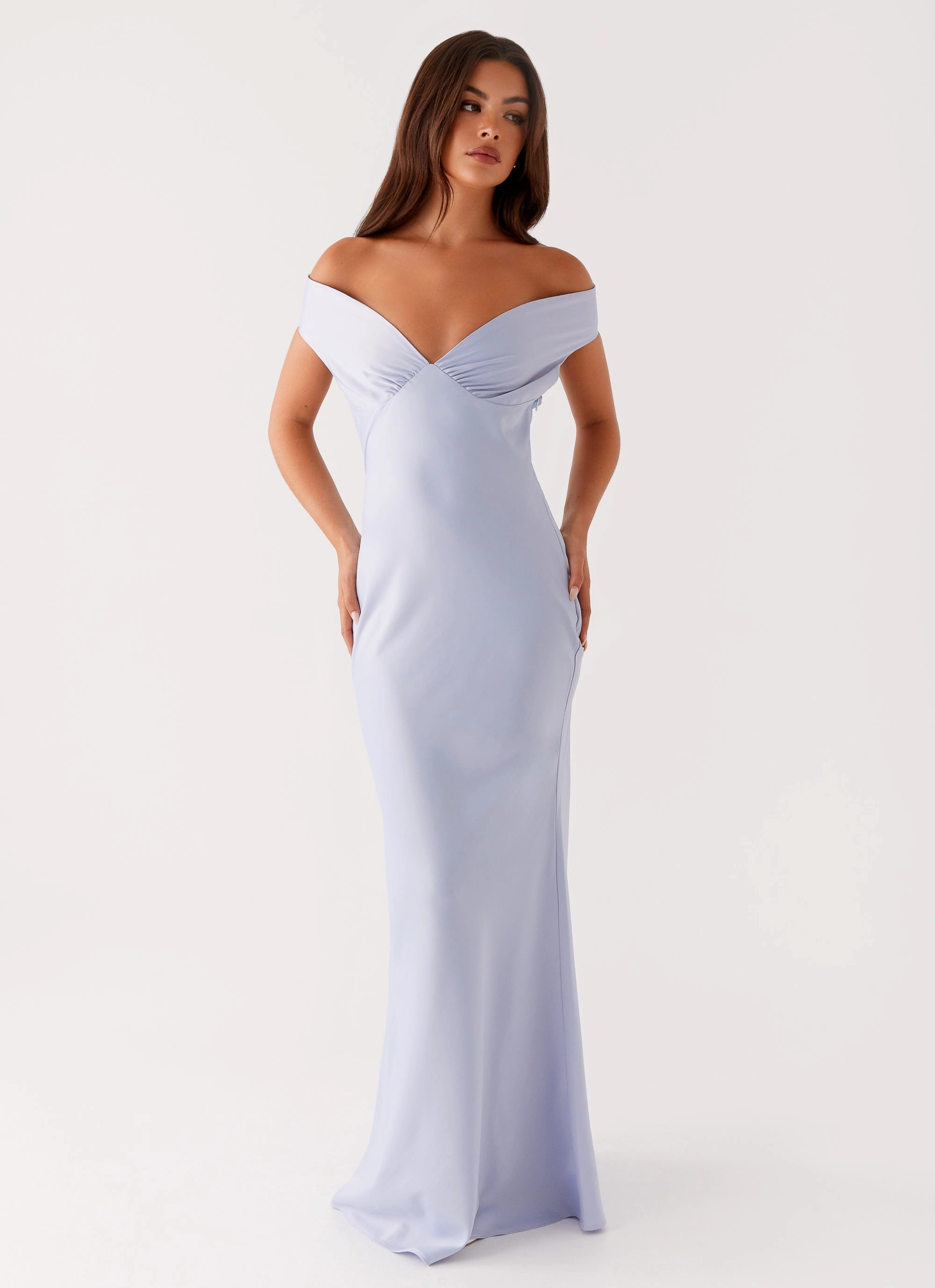 Jenner Maxi Dress - Blue Timeless Cut