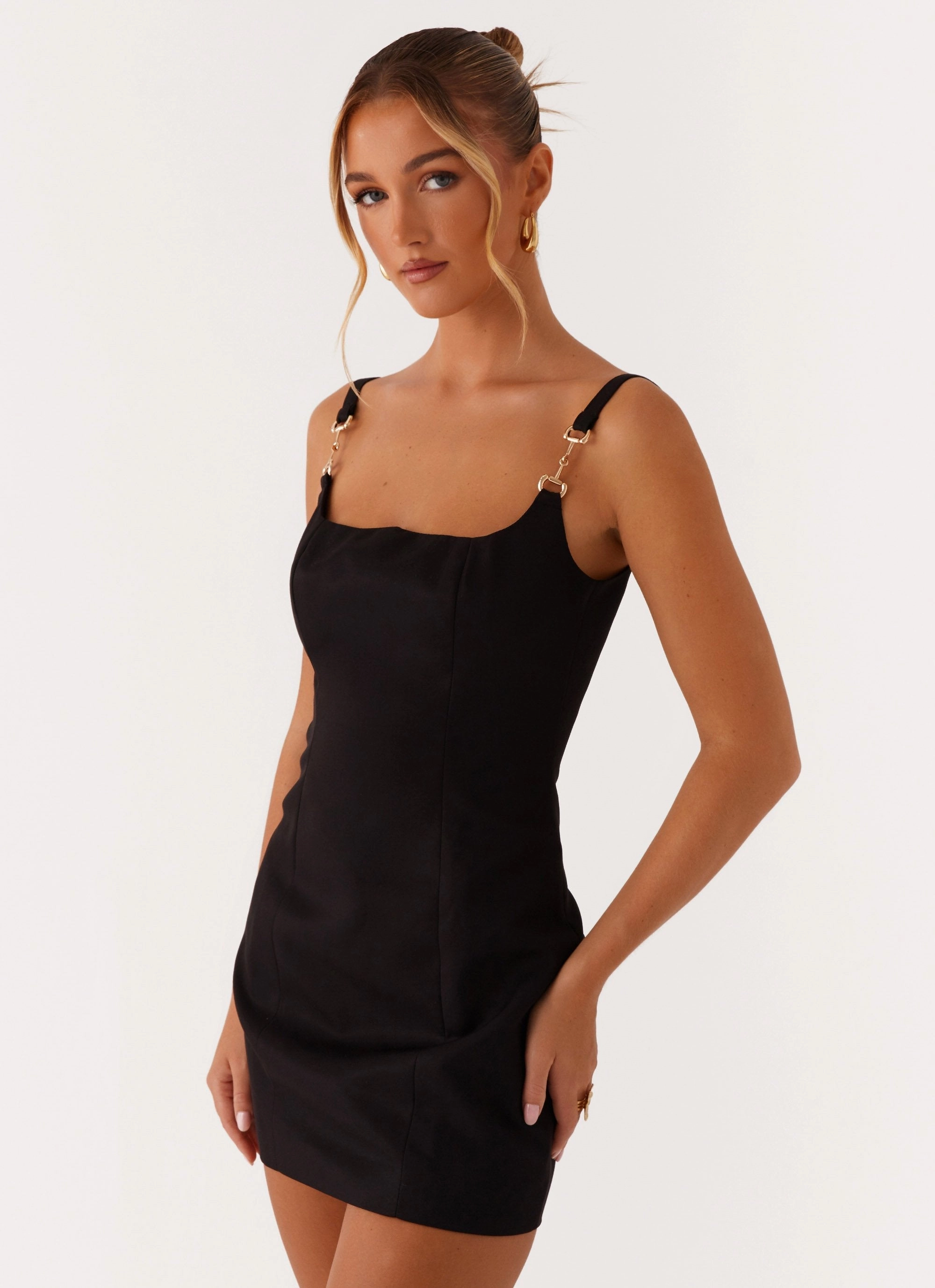 Aretha Mini Dress - Black Aesthetic Look Chic Appeal