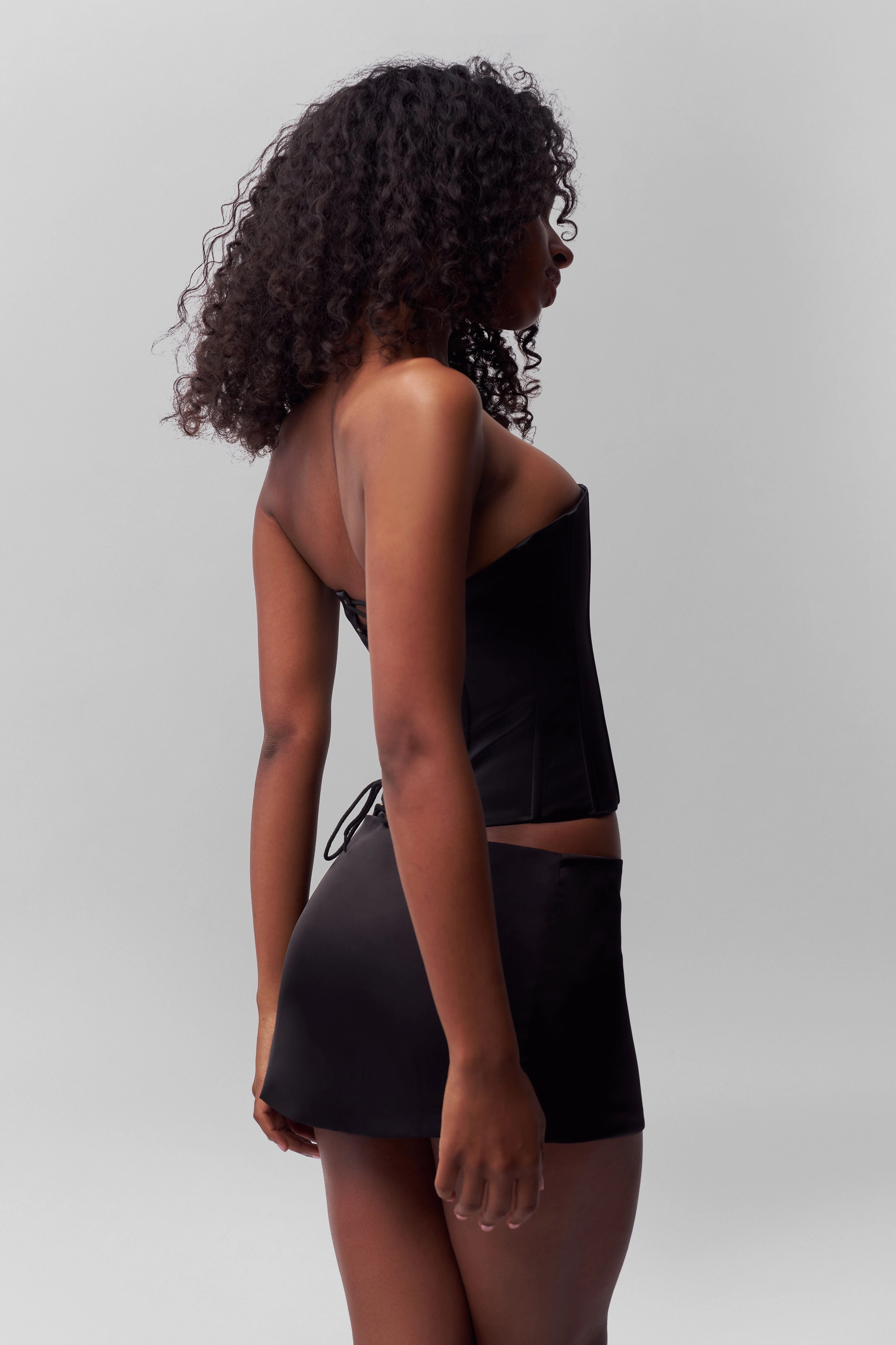 Classic Mood Seasonal special Satin Mini Skirt