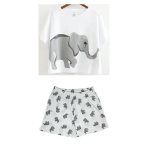 Elephant Pajama Set