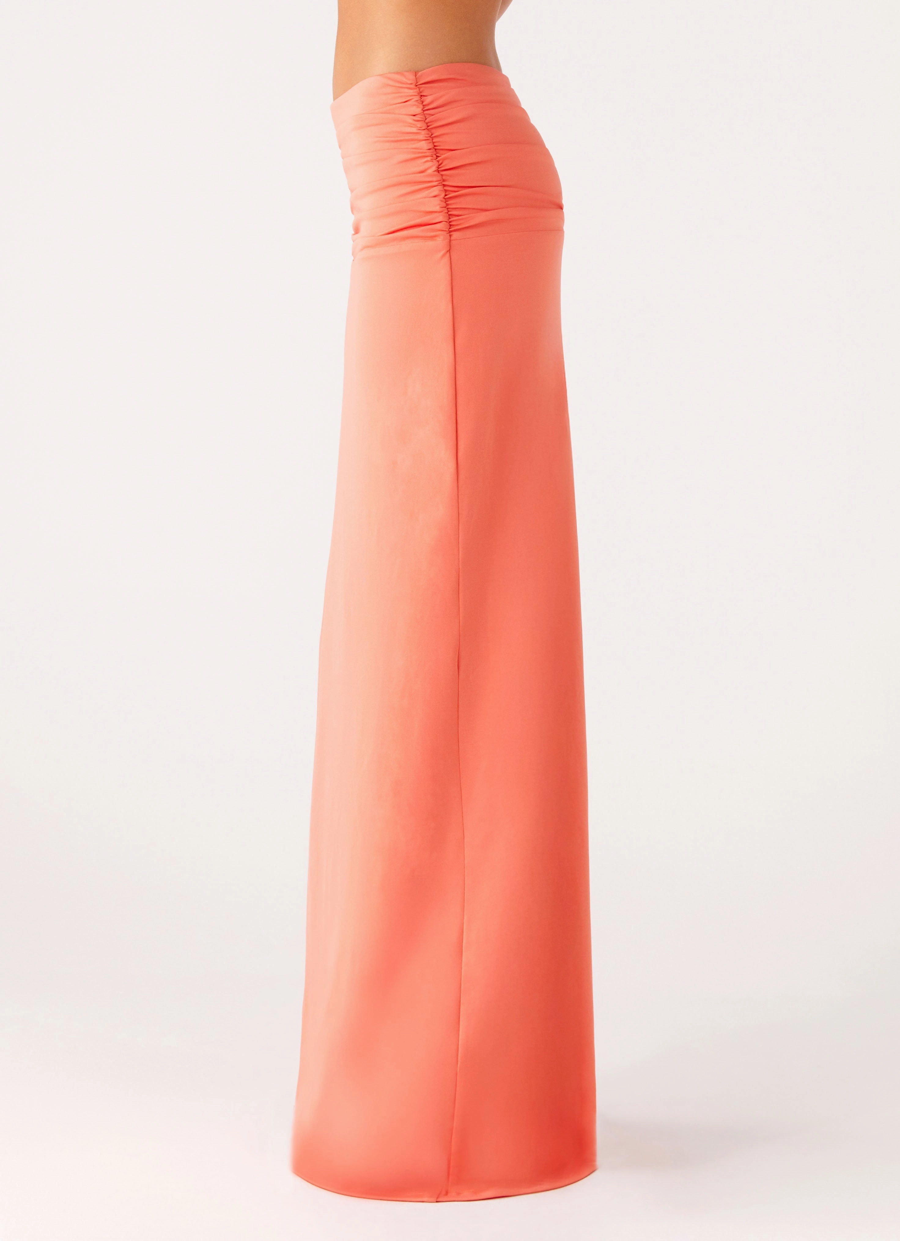 Fresh Fit Elisabetta Maxi Skirt - Coral