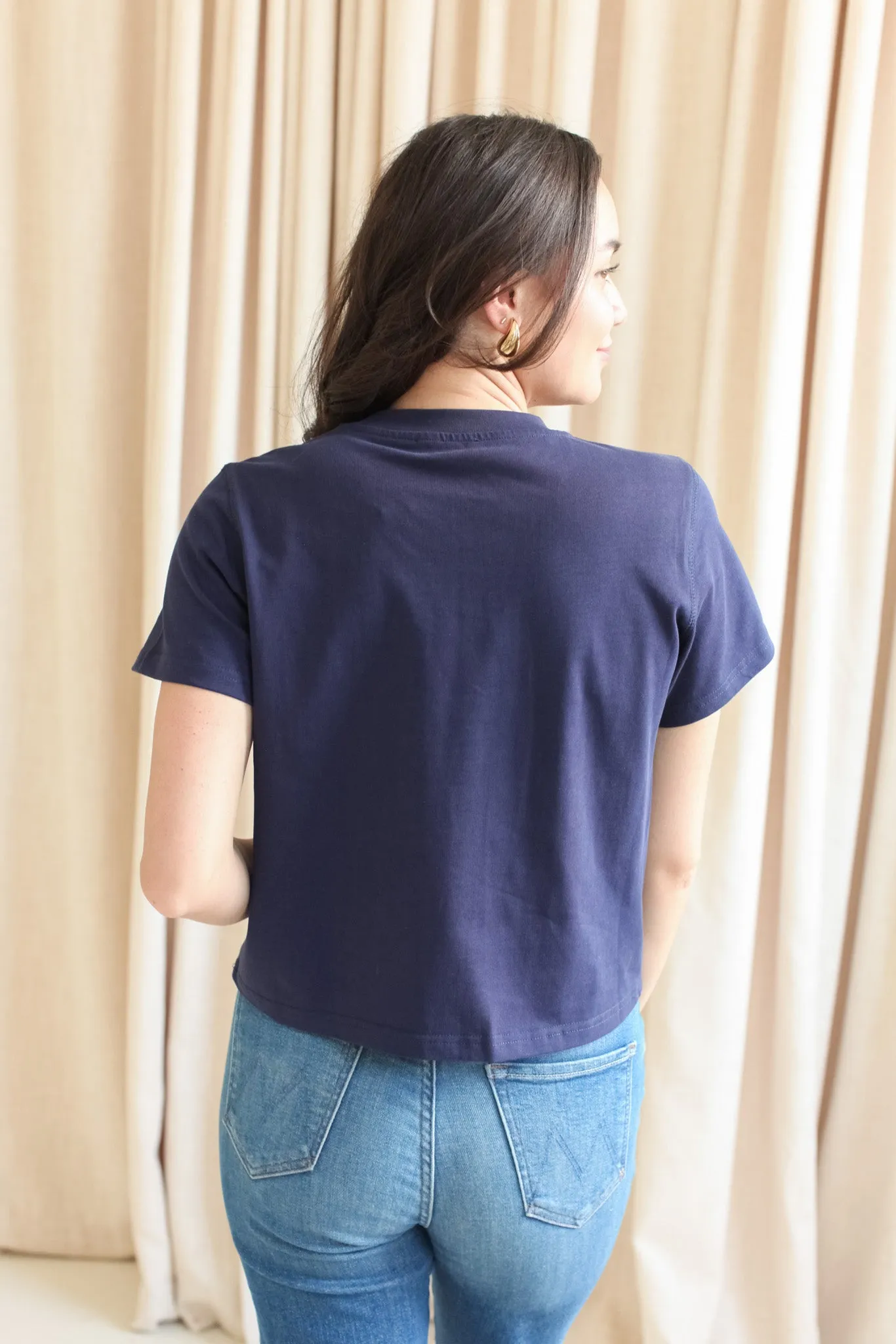 Elliot Tee - Navy Comfy Cardigan