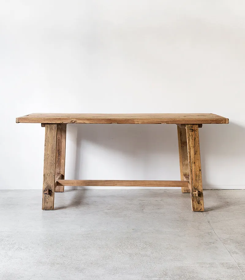 Elmwood Dining Table / 220cm x   90 cm / Natural