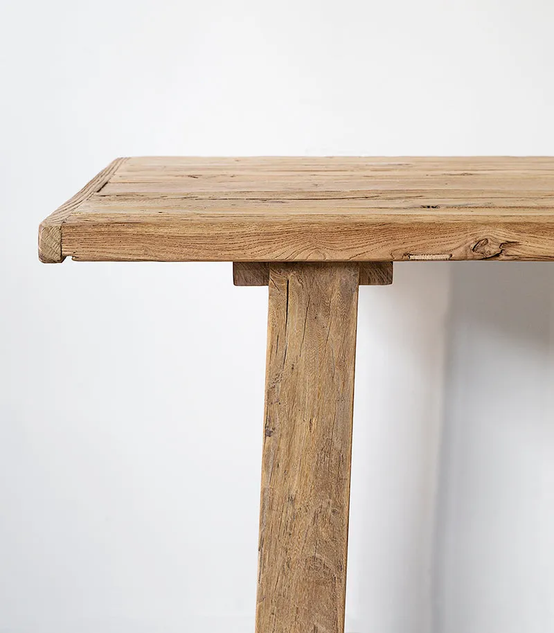 Elmwood Dining Table / 220cm x   90 cm / Natural