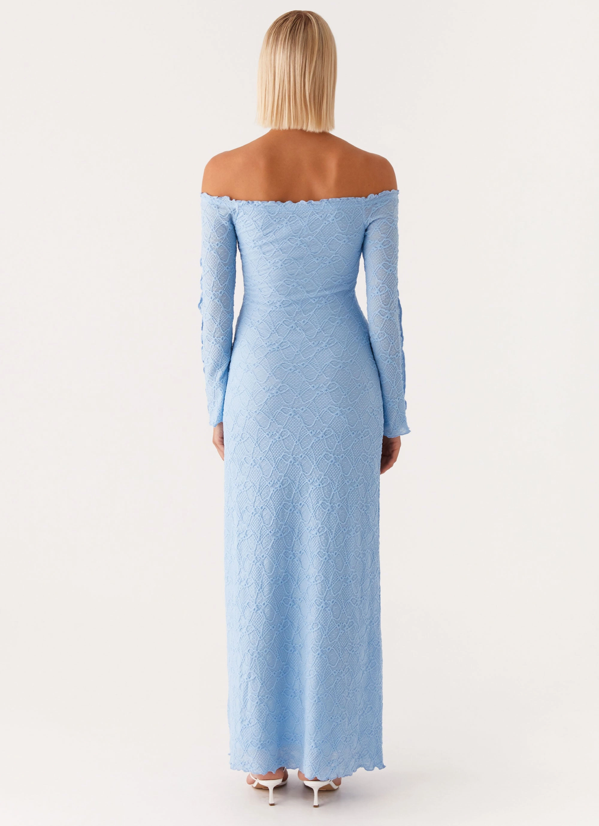 Elouera Maxi Dress - Baby Blue Street Edge Tailored Wear
