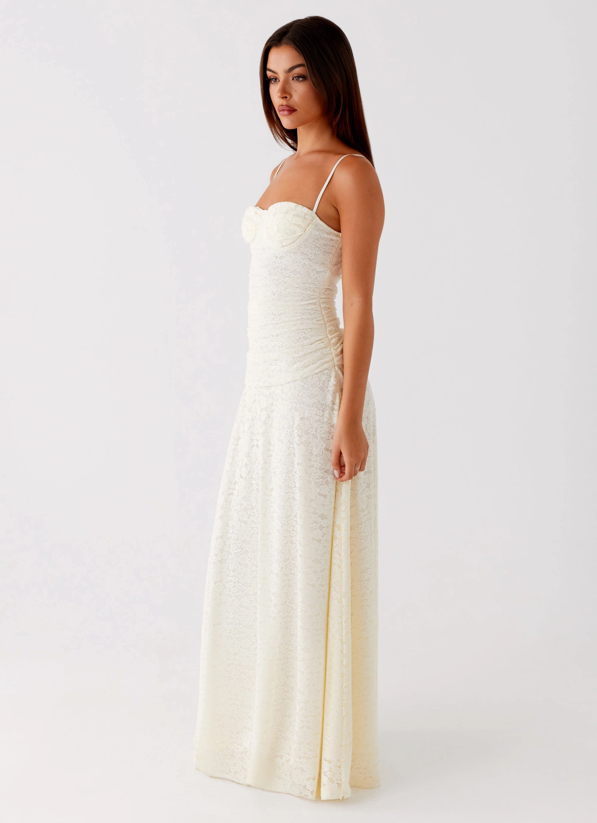 Walk Mood Elsa Maxi Dress - Ivory