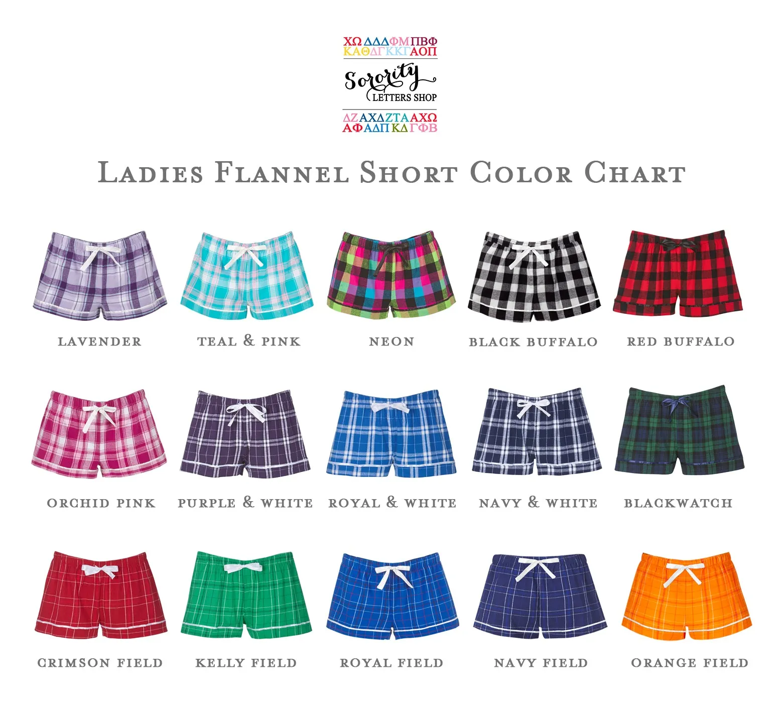 Emby Riddle Aeronautical University Flannel Boxers - Ladies