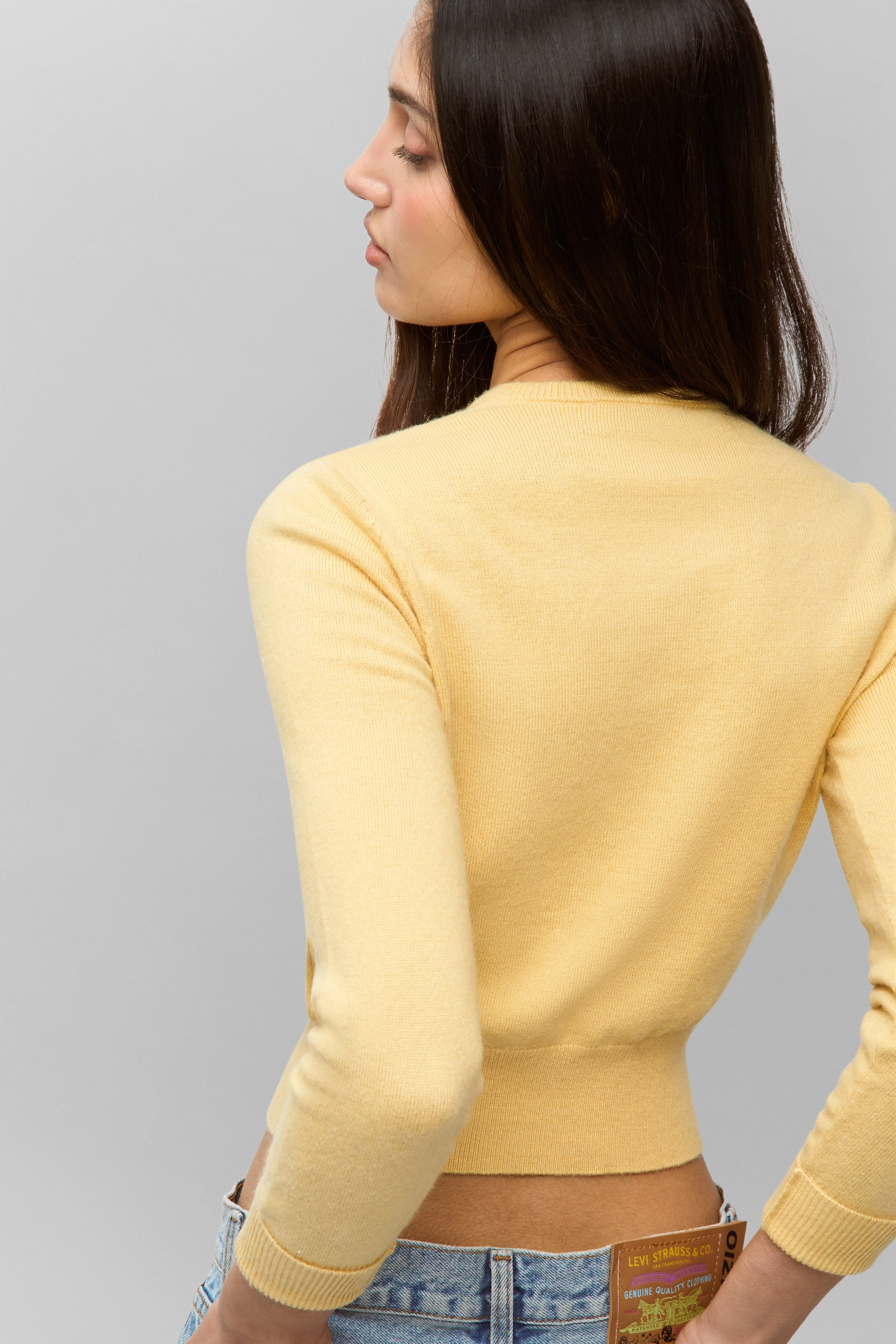 Emelie Wool Cardigan Minimal Vibe