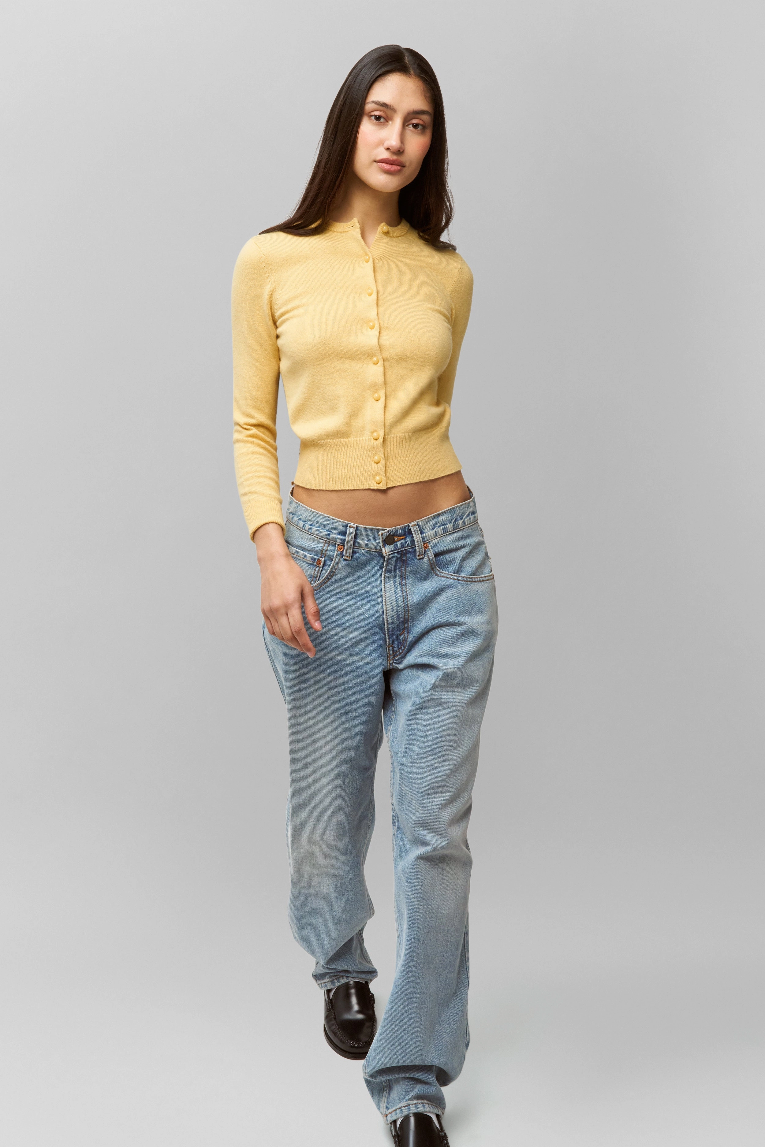 Reinforced Hems Emelie Wool Cardigan