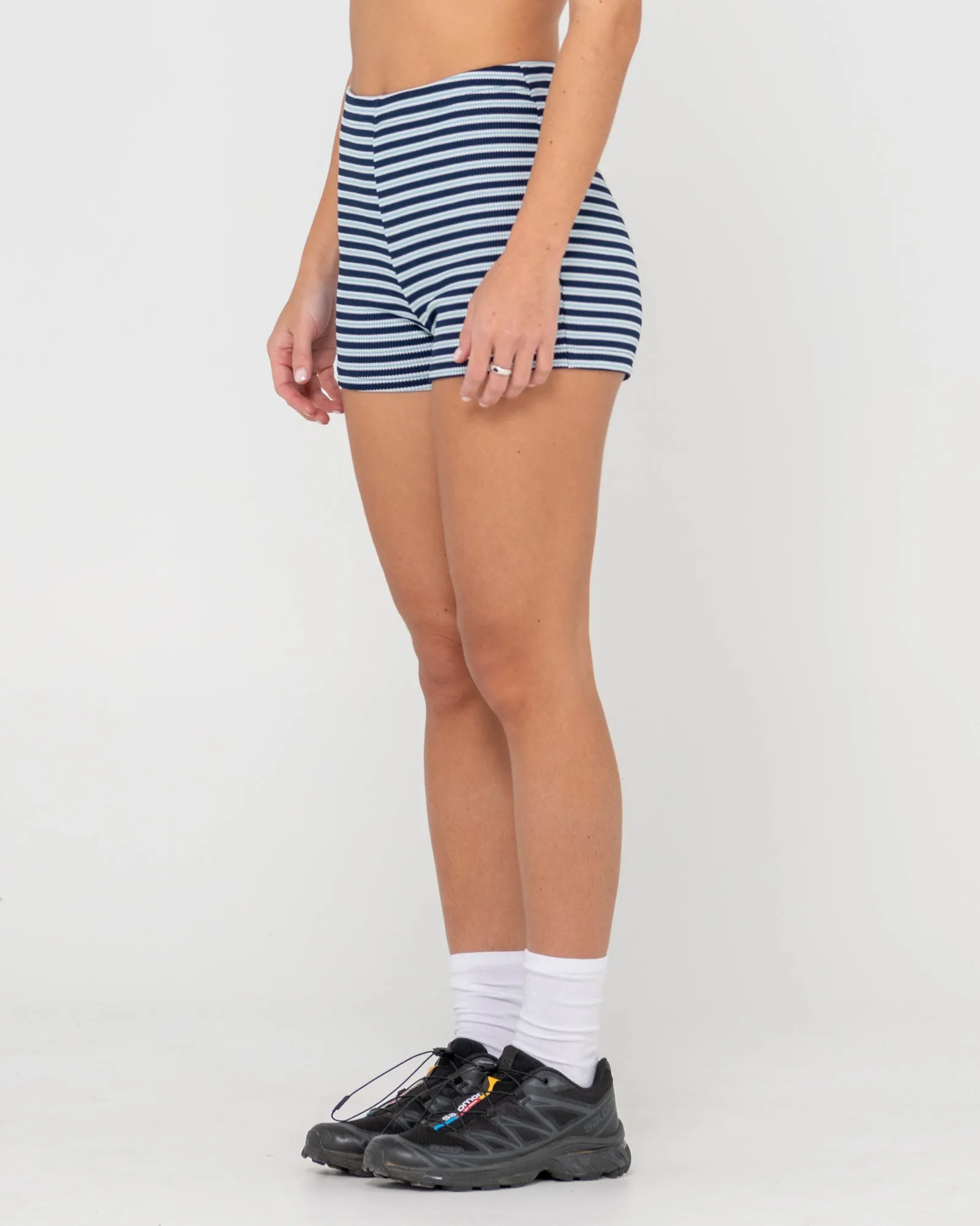 Emma Stripe Knit Booty Short