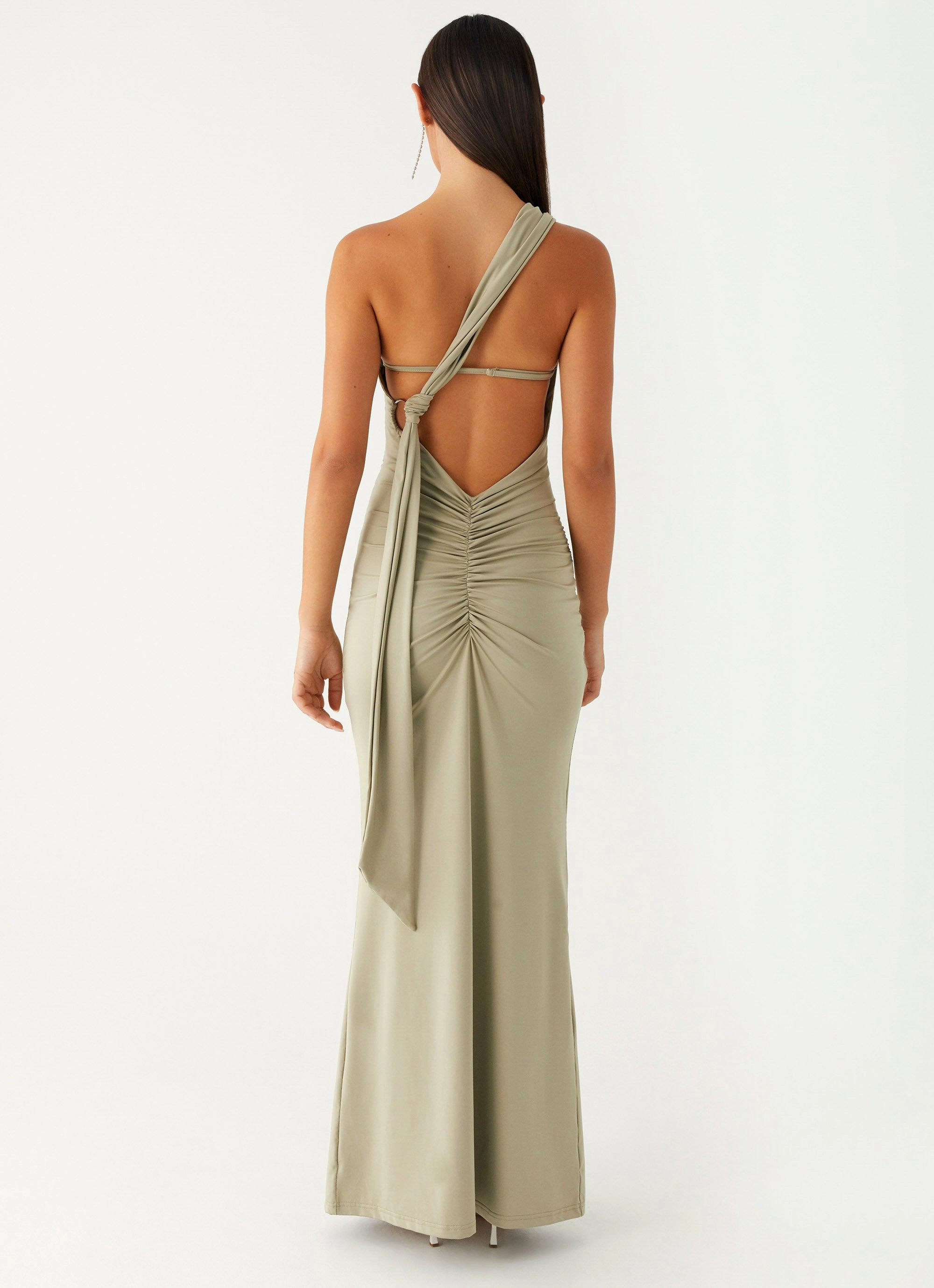 Romantic-Style Christie Maxi Dress - Sage