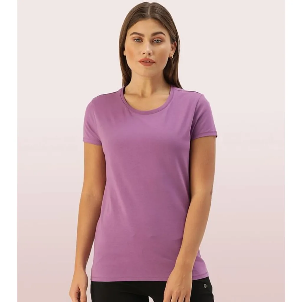 ENAMOR-E047 BASIC CREW TEE â€“ GRAPHIC PRINT | SHORT SLEEVE CREW NECK STRETCH COTTON TEE
