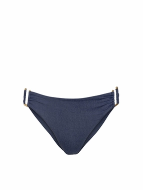 Poolside Comfort Layla Bottom In Indigo Twill