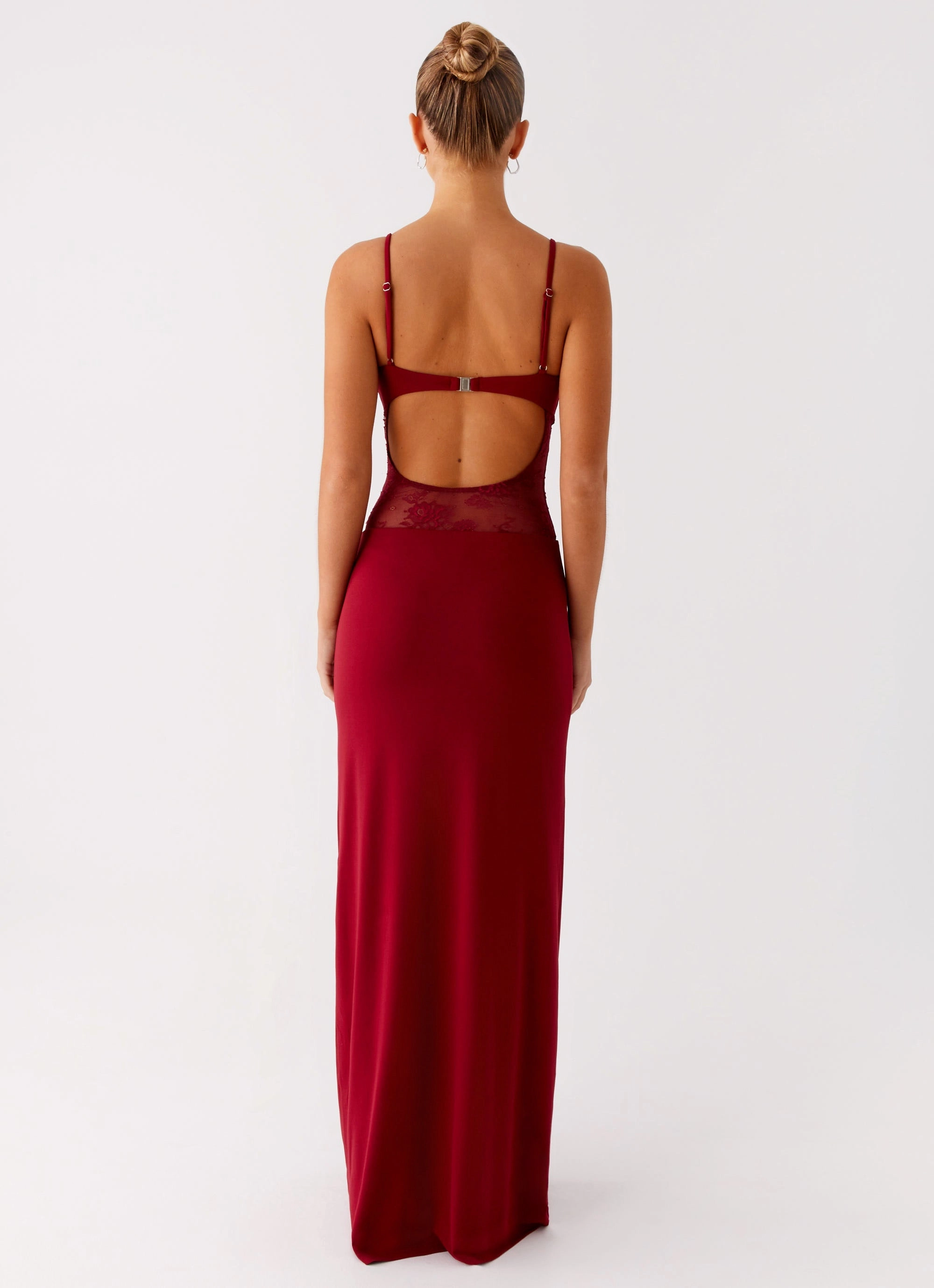 Envy Maxi Dress - Maroon Family Warm