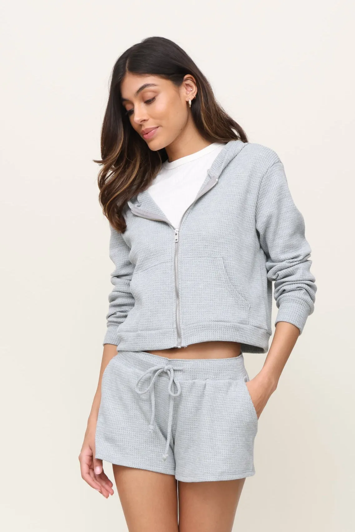 Lazy Day Waffle Zip Up NonScratchSurface