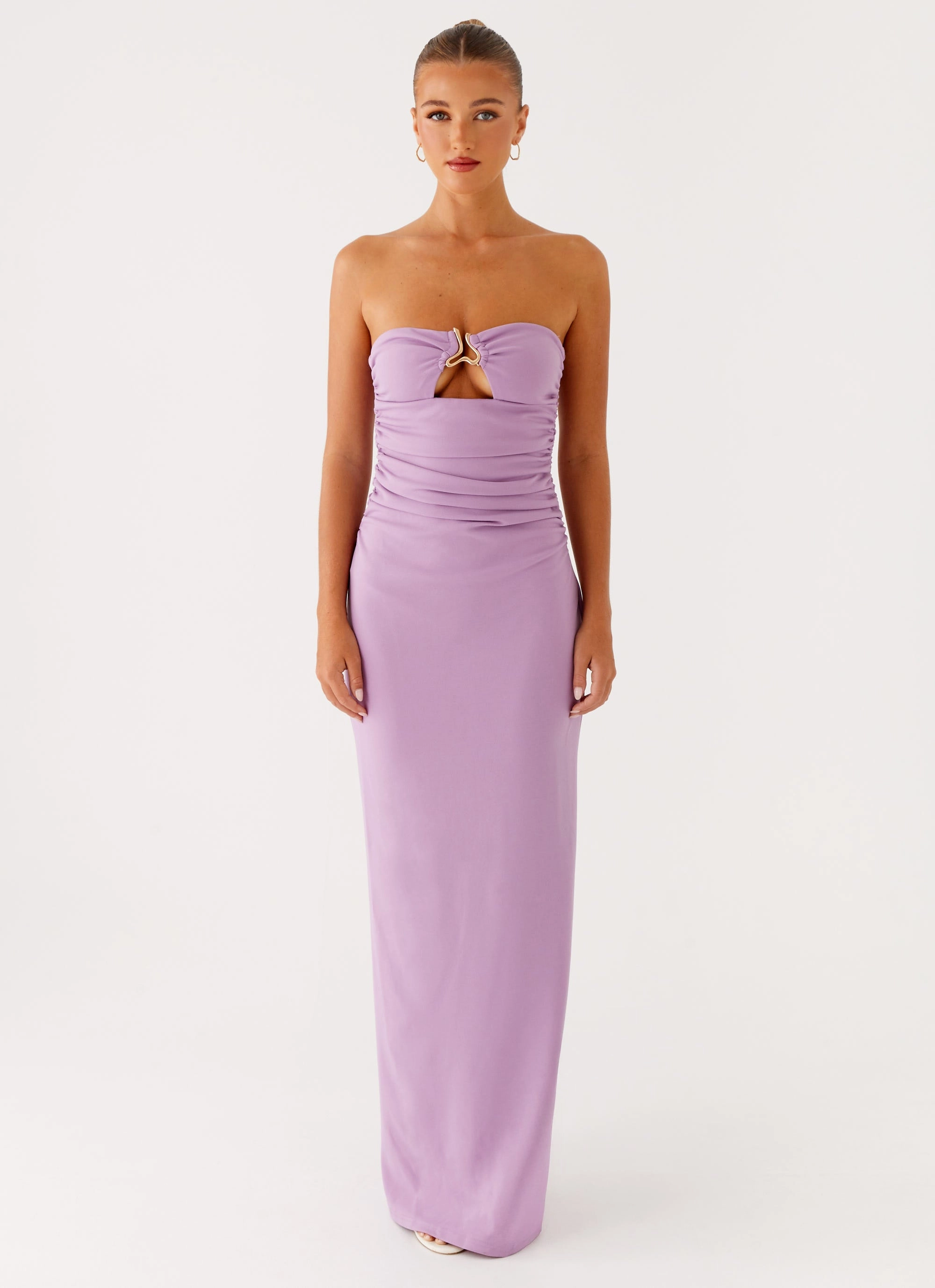 City Style Eryn Maxi Dress - Lilac