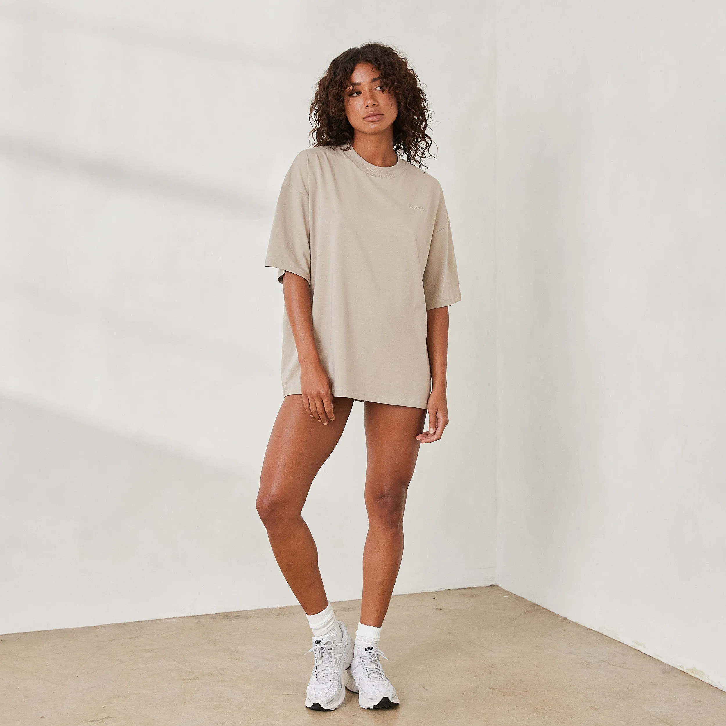 Essential Oversized T-shirt - Oat
