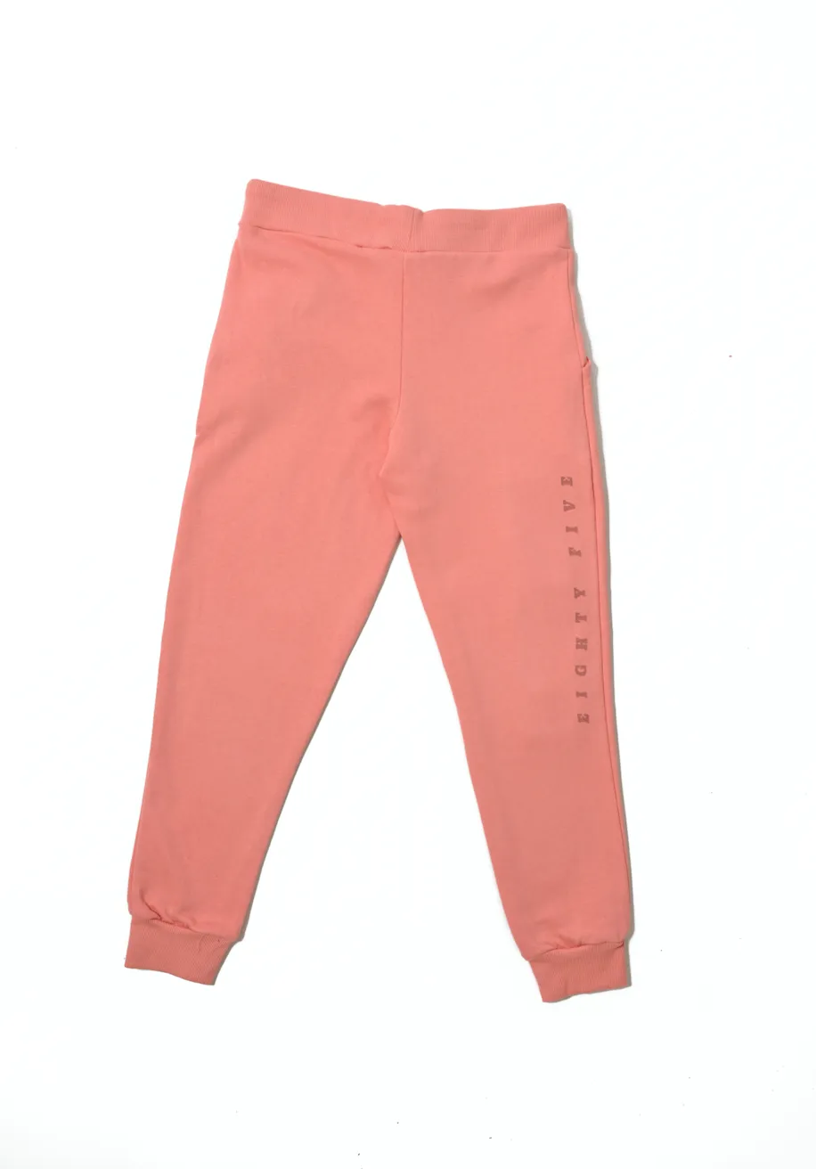 Essentials Women's Pink Chenille Jogger