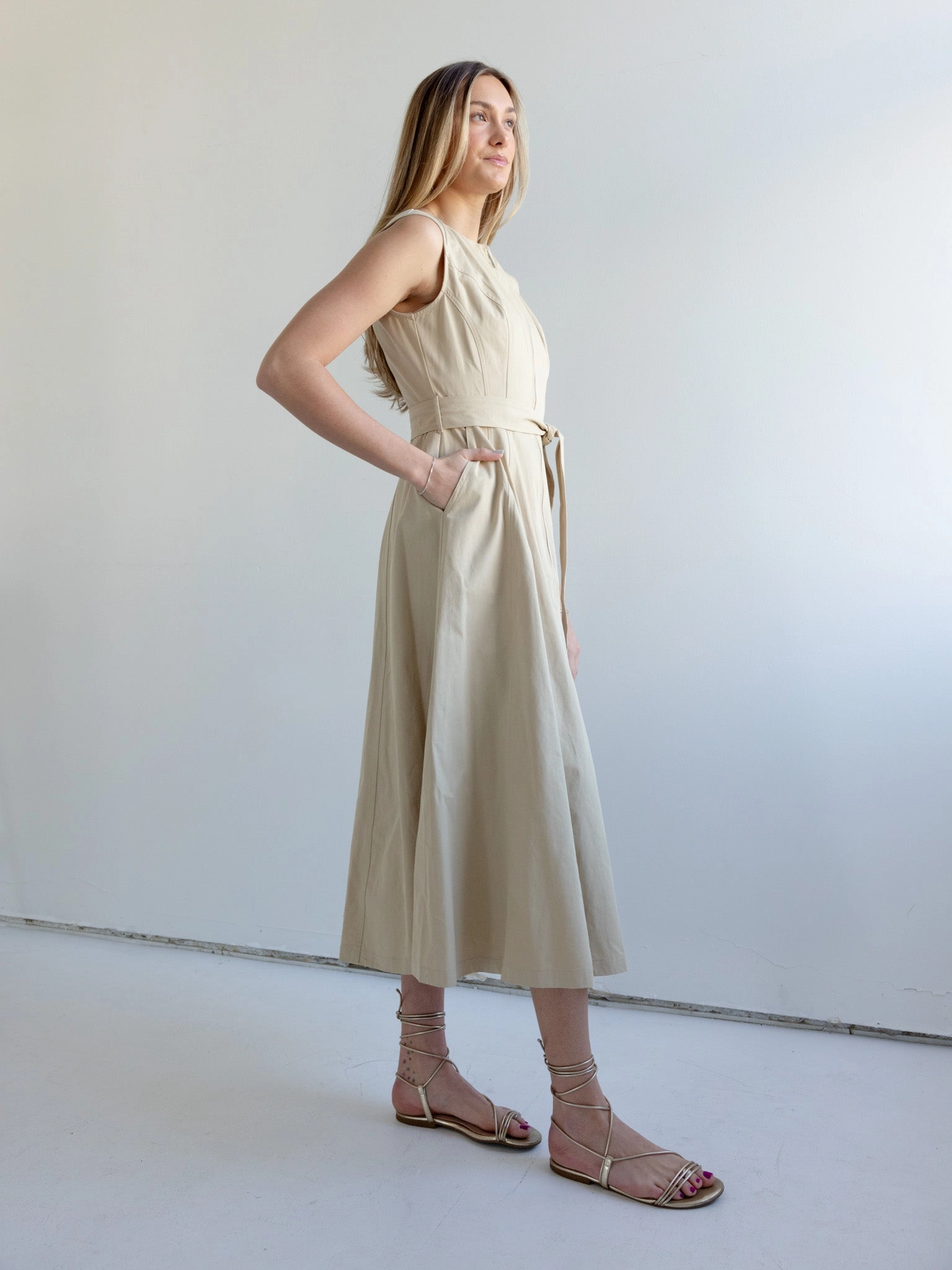 Travel Edge Ester Sash Dress