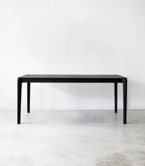 Ethnicraft / French Oak Dining Table / 180x90x76cm / Black