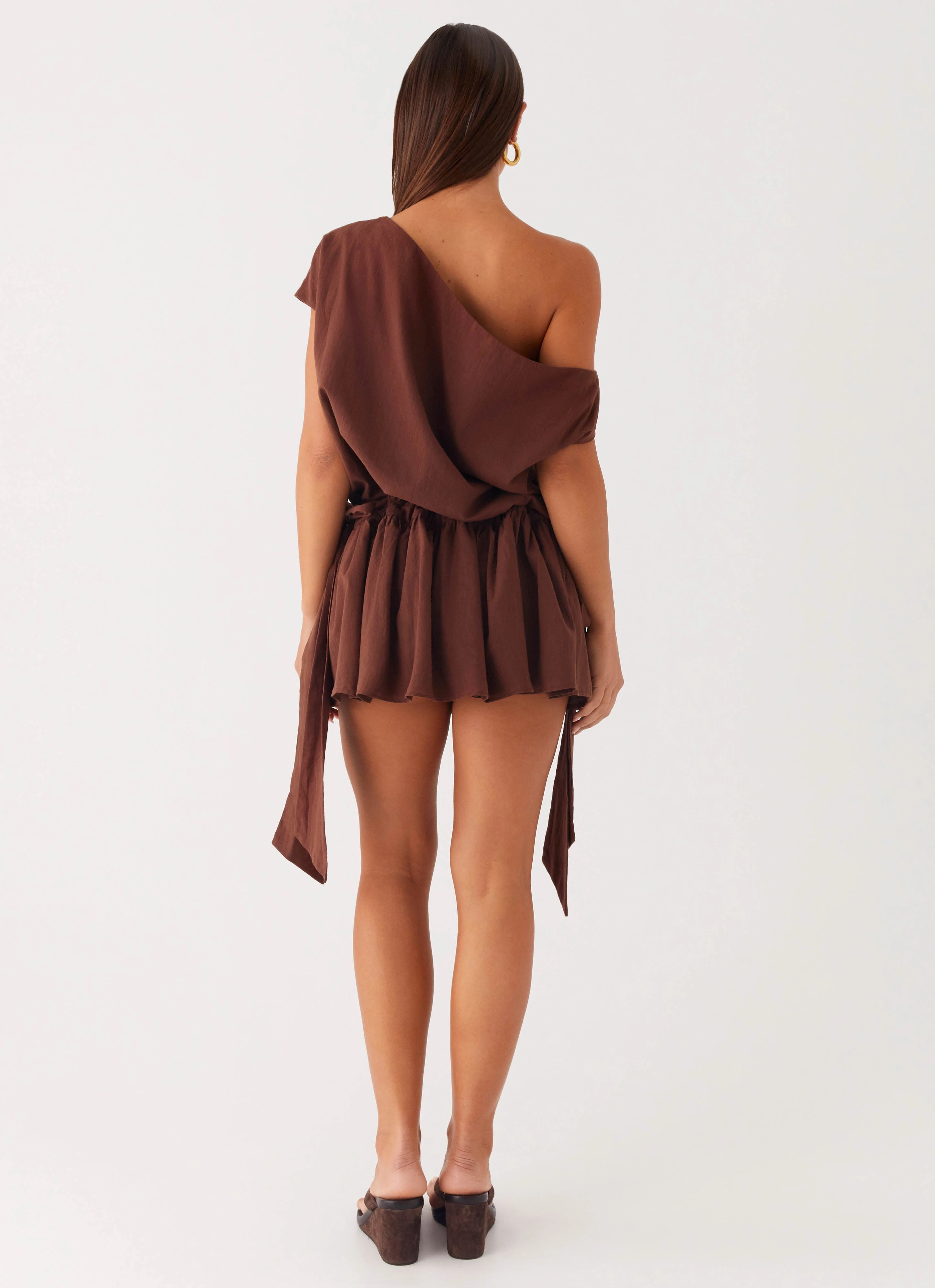 Ettie Mini Dress - Chocolate Summer Outfit