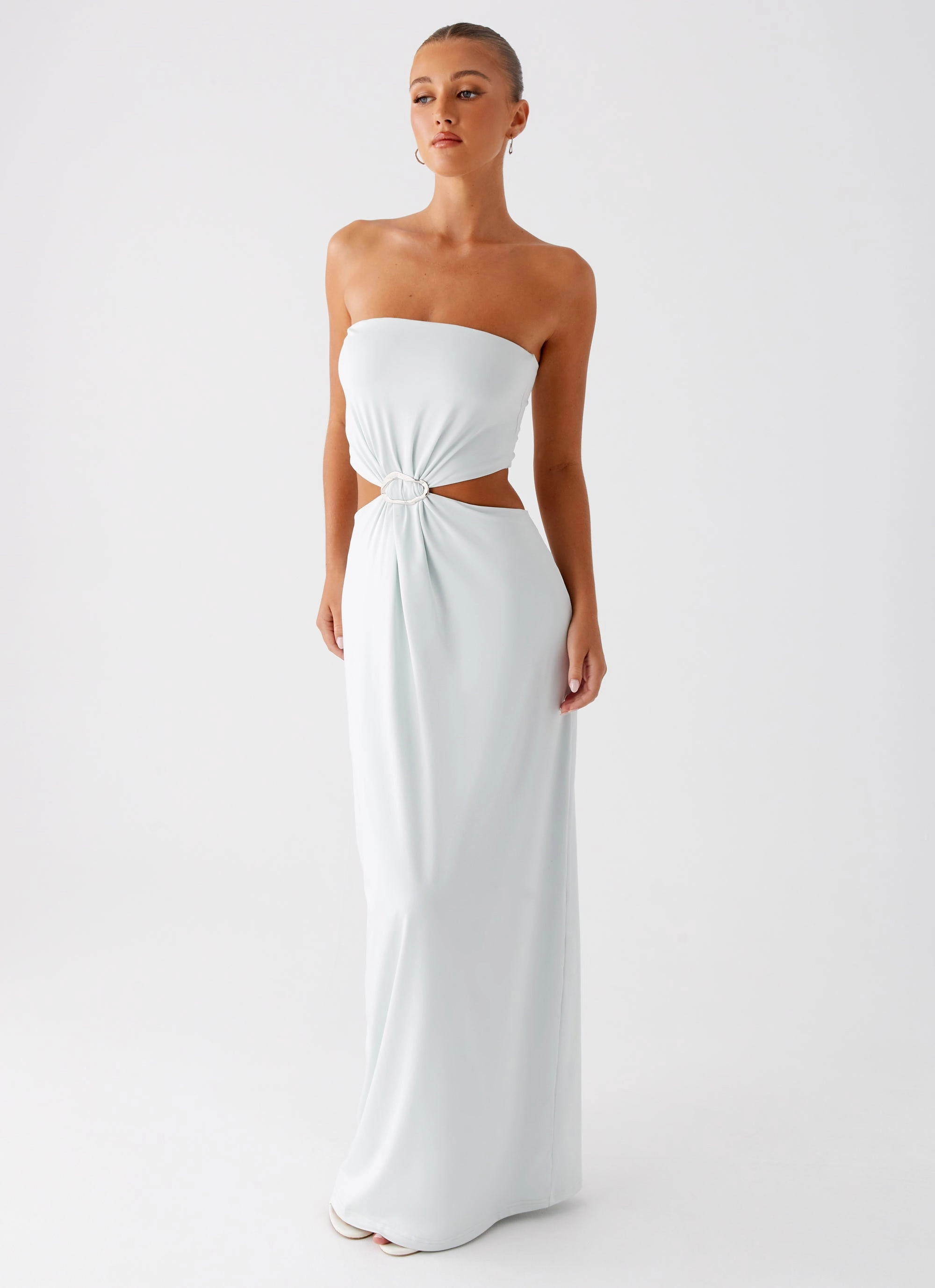 Mayfair Maxi Dress - Mint Timeless Edge