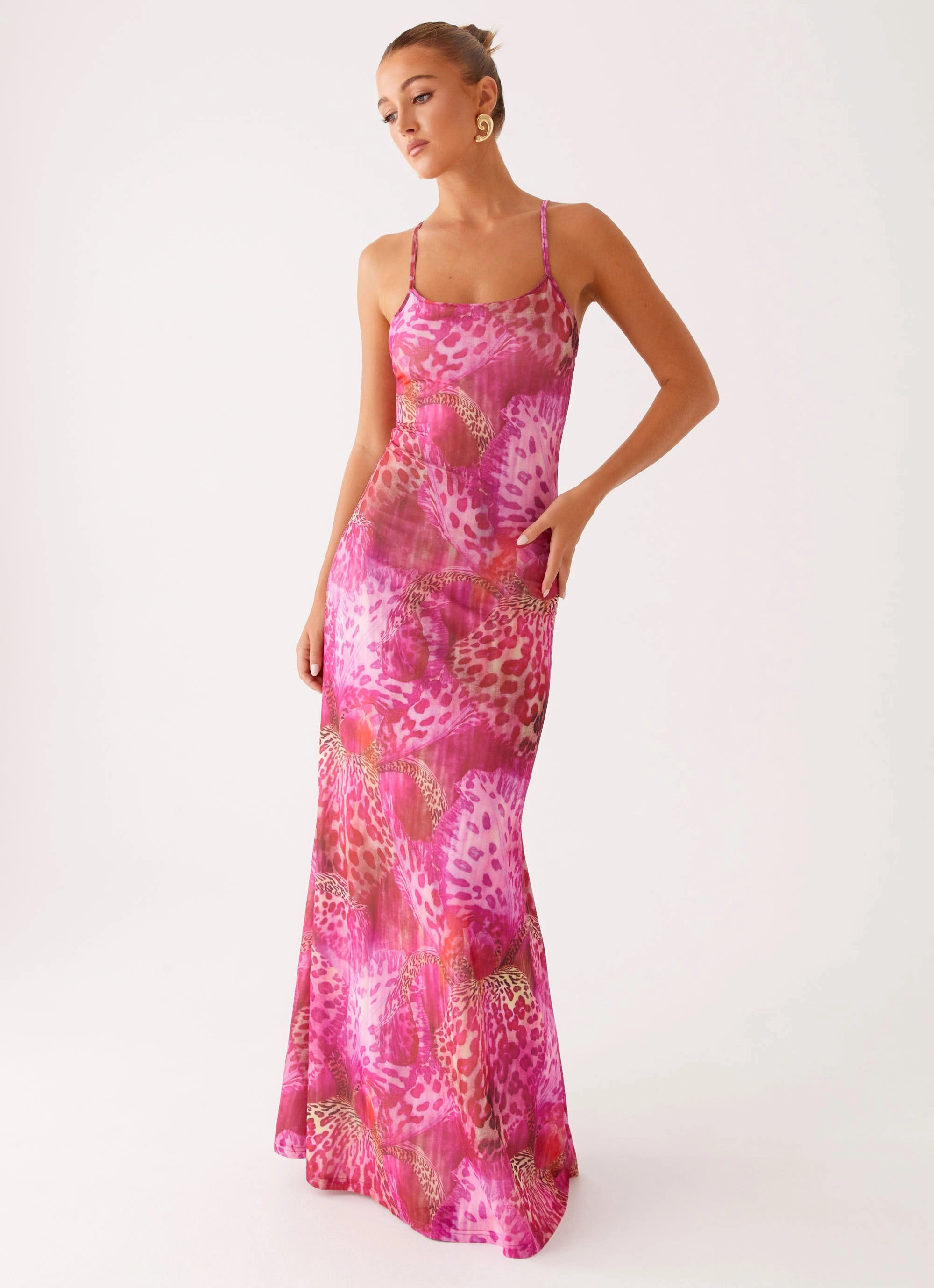 Chill Edge Everett Maxi Dress - Lavender Lagoon