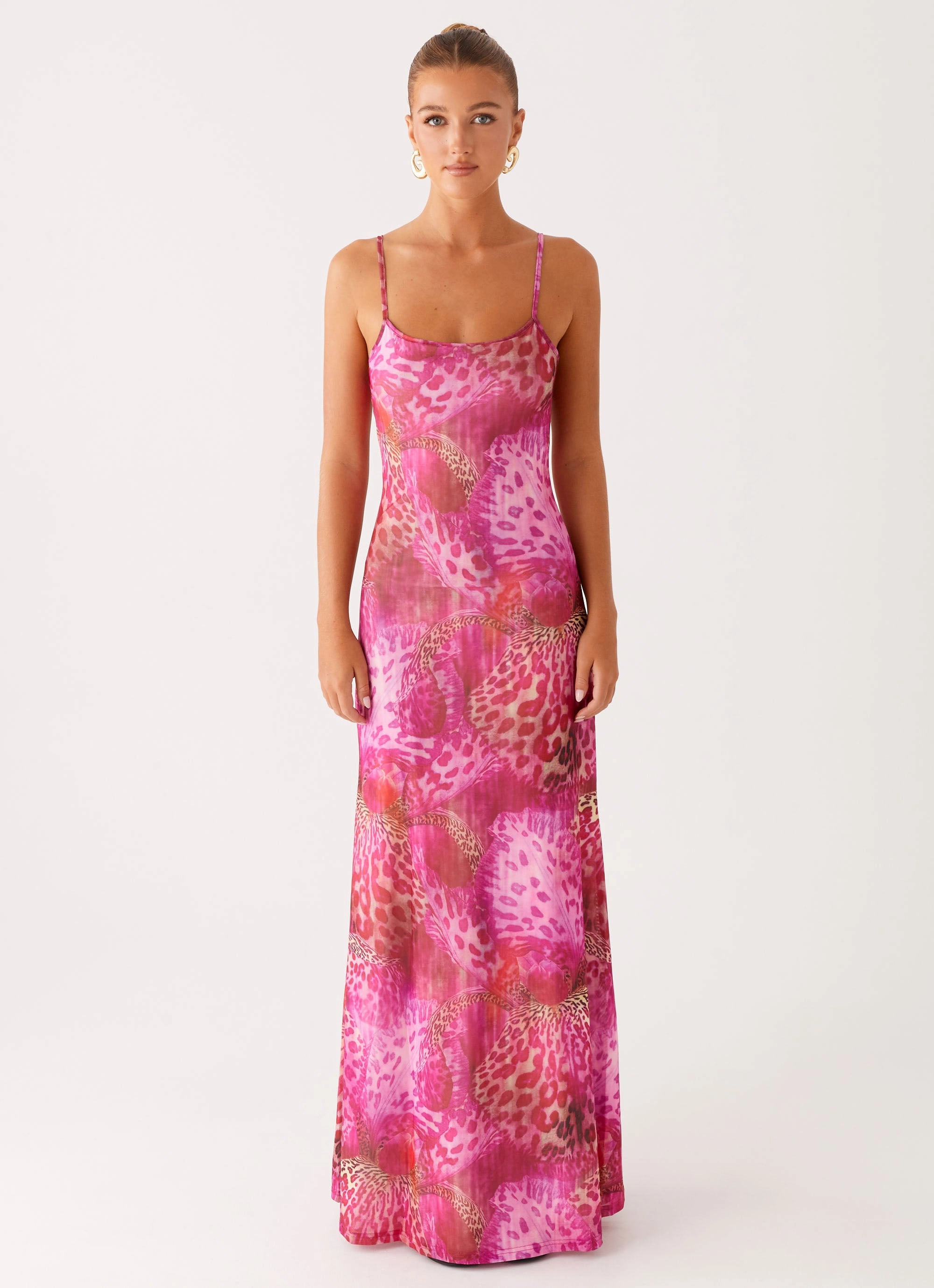 Everett Maxi Dress - Lavender Lagoon Flattering Shape Wear Bold colors