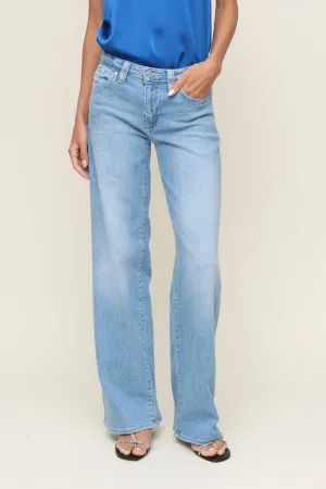Low Slung Vintage Straight Light Easy Wearing Everyday Basic