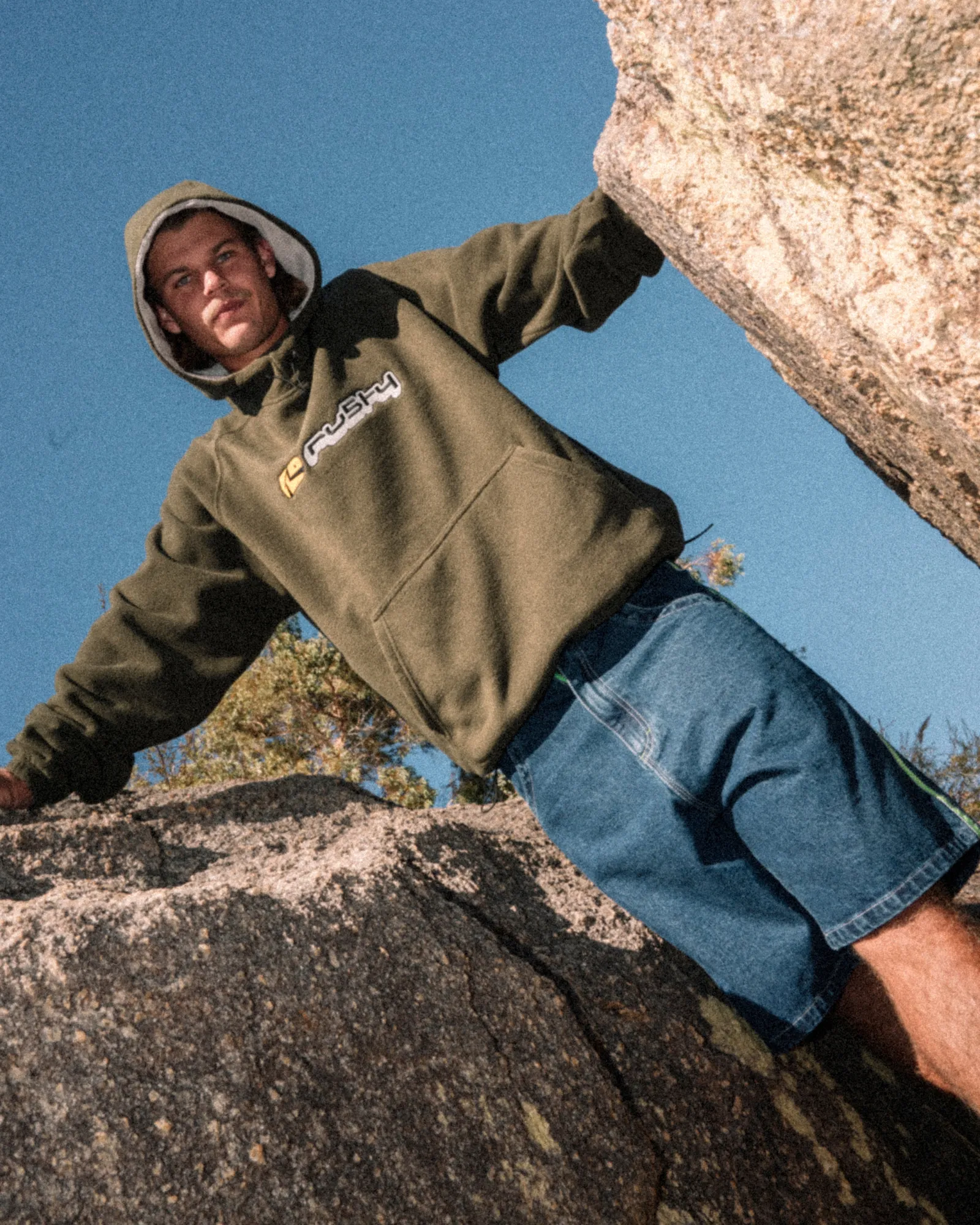 Express Oversized Polar Fleece Hoodie