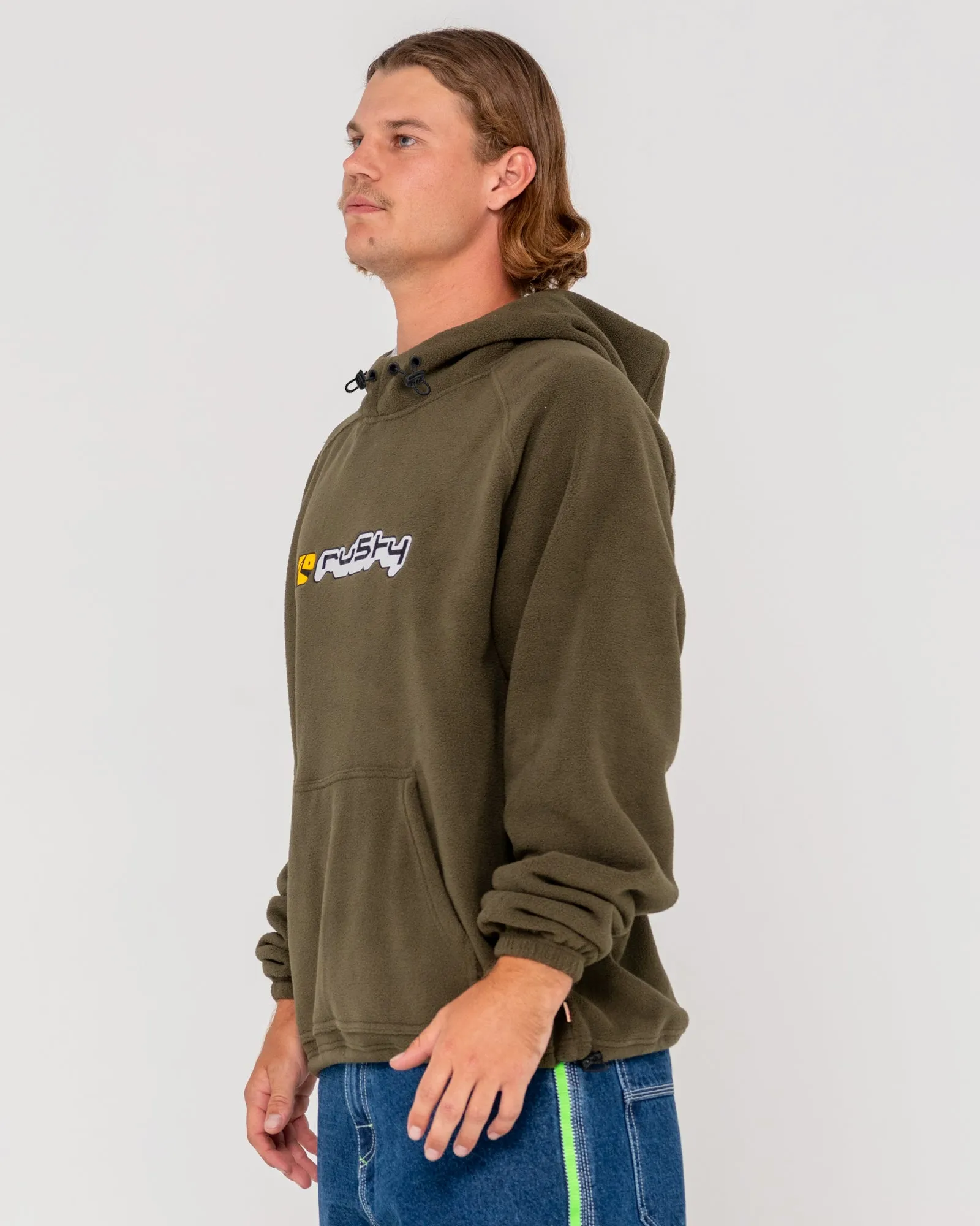 Express Oversized Polar Fleece Hoodie