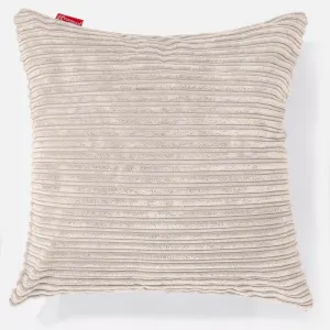 Extra Large Scatter Cushion Cover 70 x 70cm - Cord Ivory