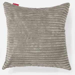 Extra Large Scatter Cushion Cover 70 x 70cm - Cord Mink