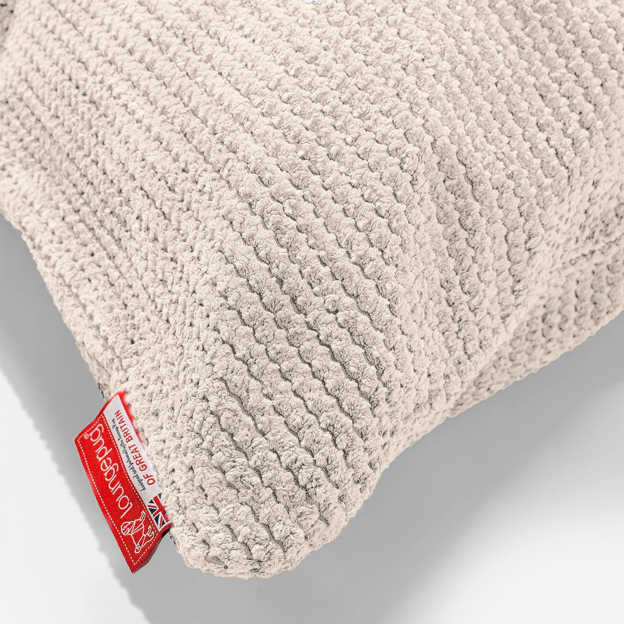 Extra Large Scatter Cushion Cover 70 x 70cm - Pom Pom Ivory