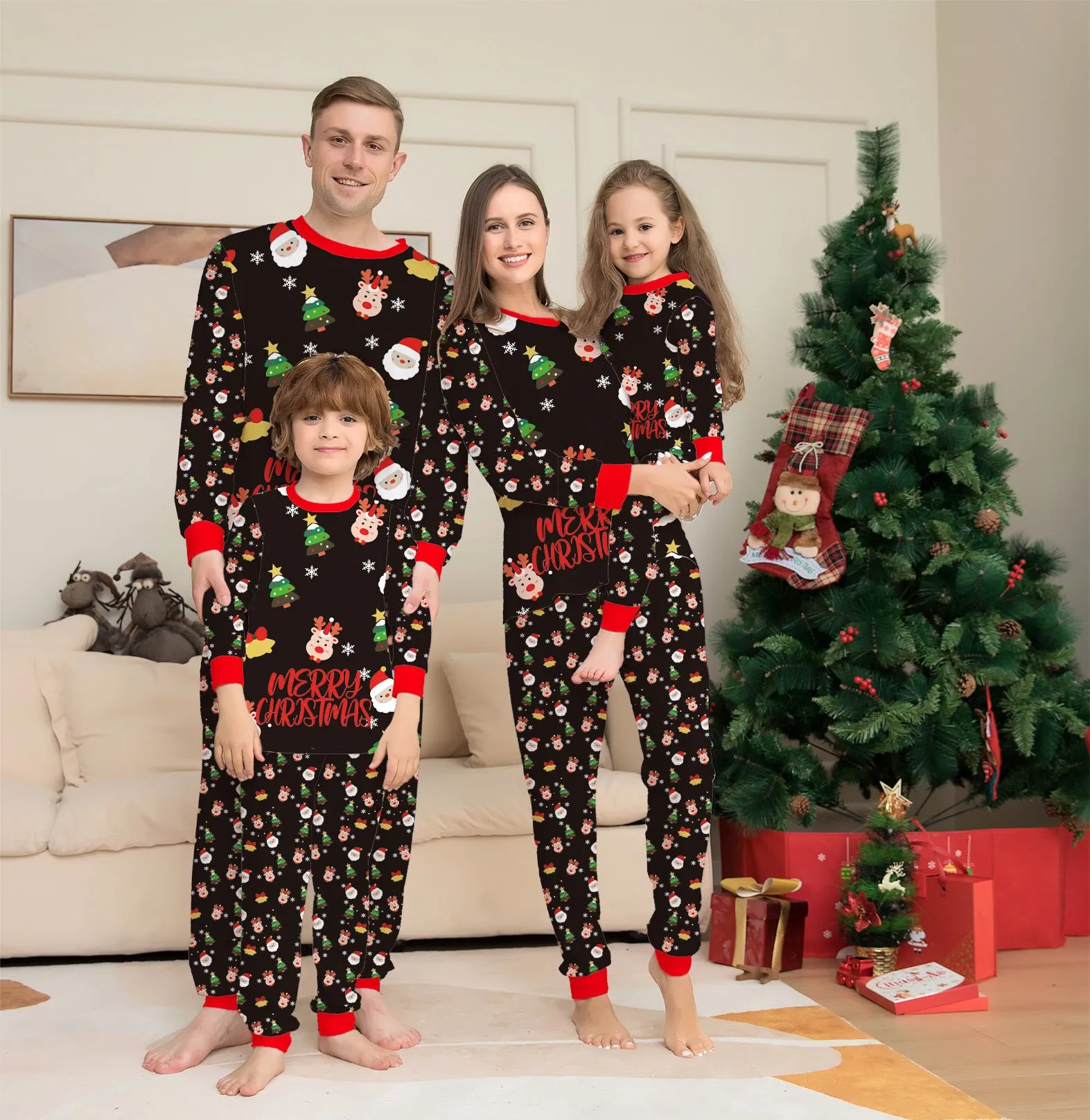 Family Christmas Pajamas Matching Sets