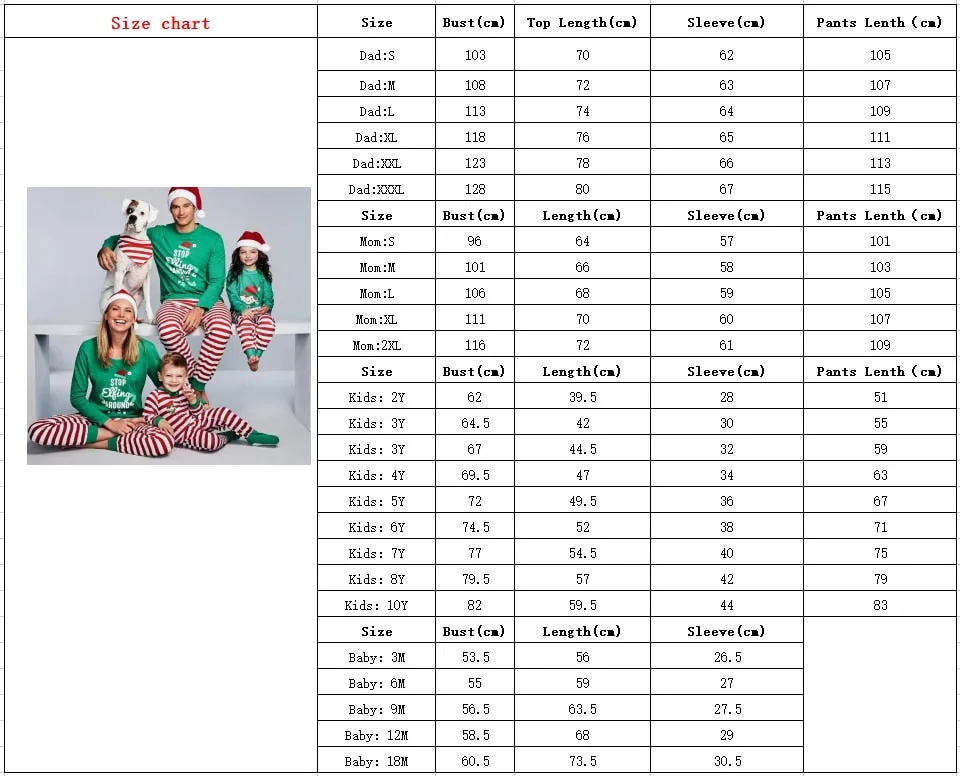 Family Christmas Pajamas Set 2024. Matching Jammies for Christmas. Holiday PJs. WickedYo.