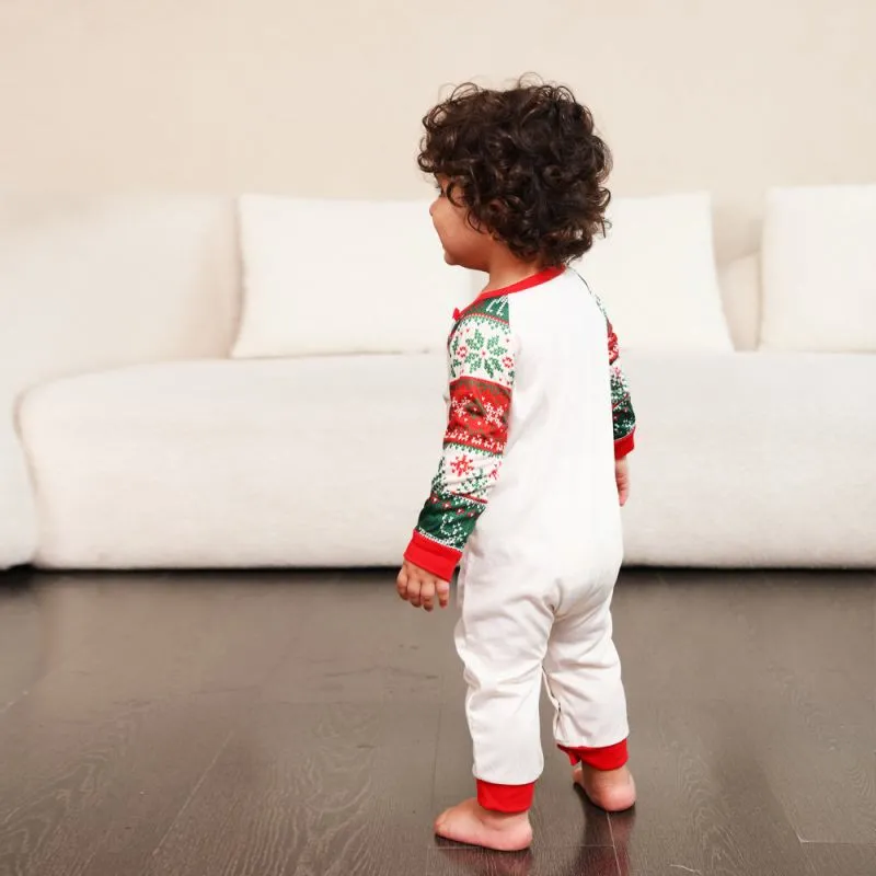 Family Matching Santa Claus Christmas Elk Pajamas