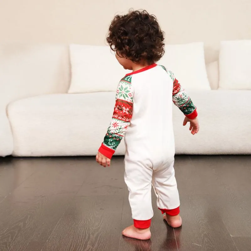 Family Matching Santa Claus Christmas Elk Pajamas