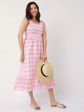 Briar Plaid Midi Perfect Style Wear Effortless Elegance