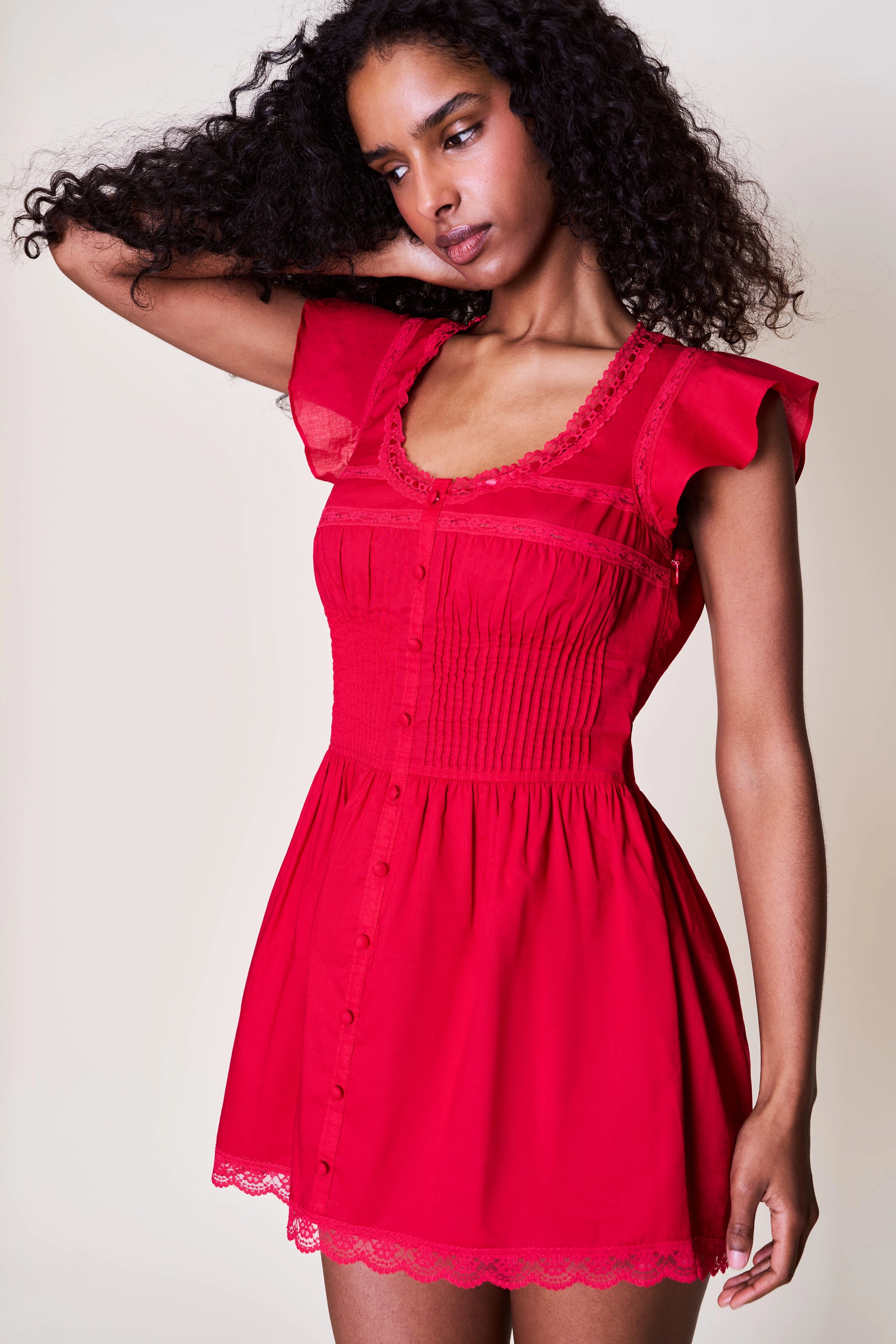 Lille Pintuck Dress Inner Glow Fresh Fit
