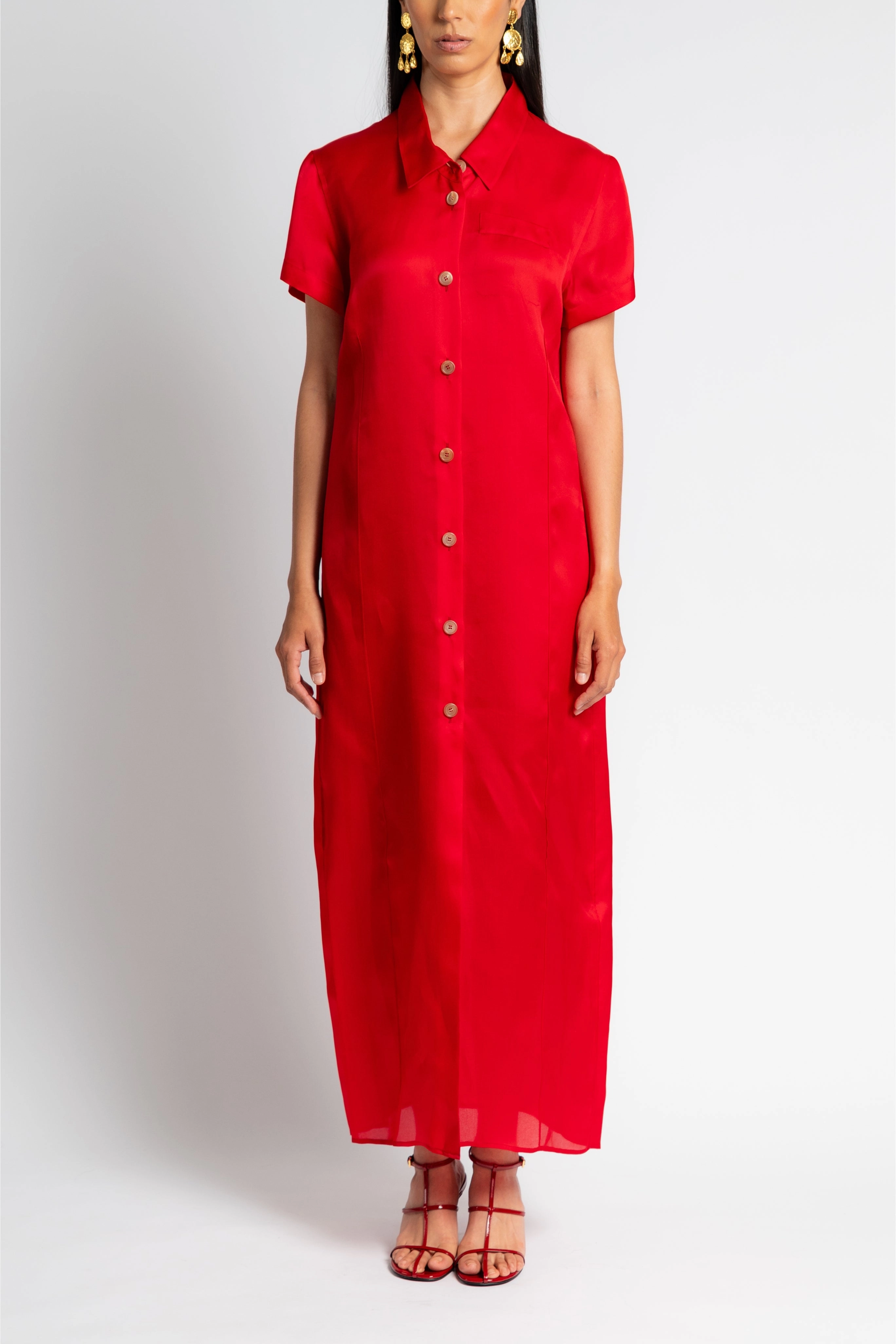 Effy Dress Front-Pocket Non-Pilling