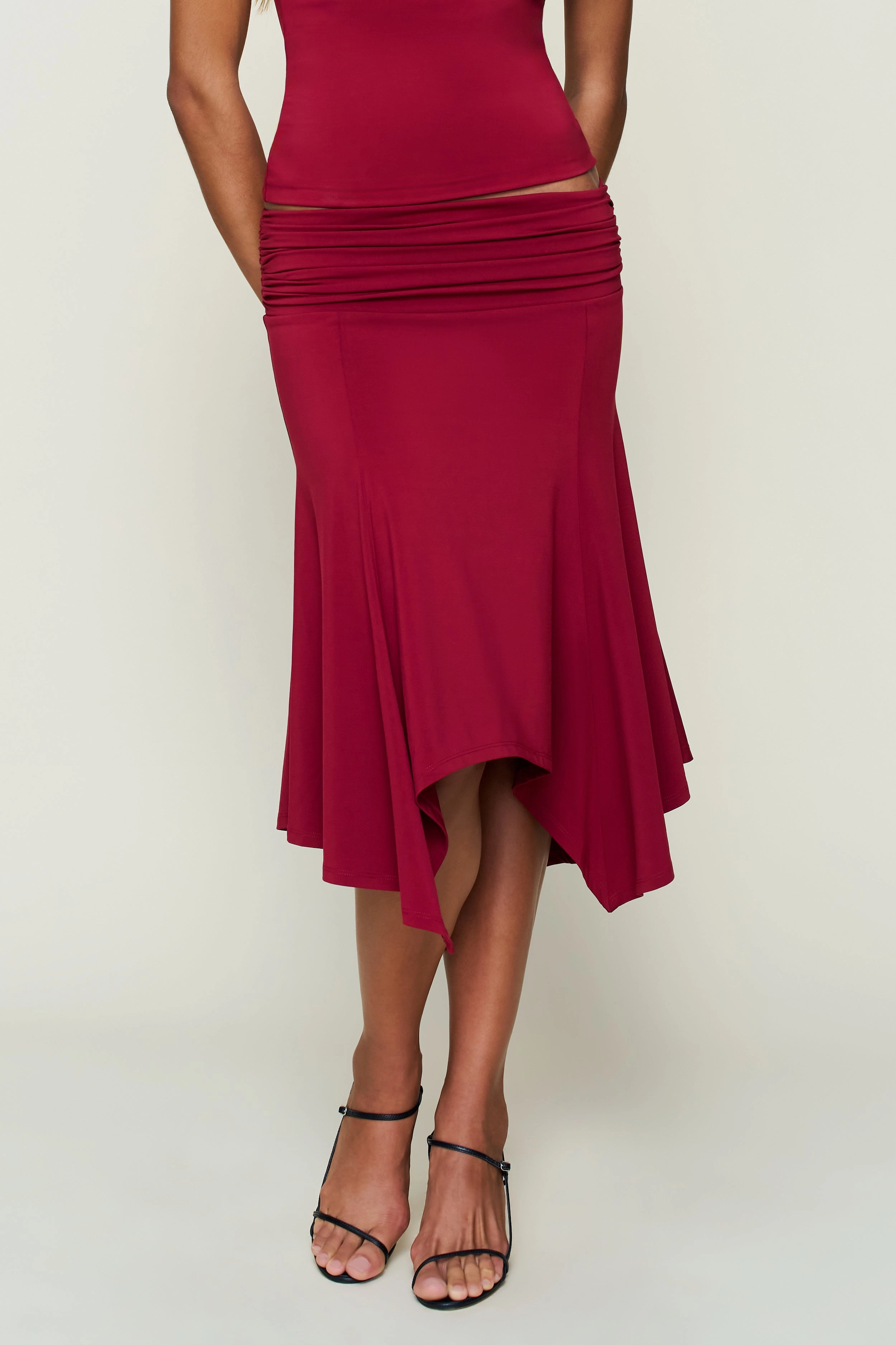 birthday party Midi length Soffiano Skirt