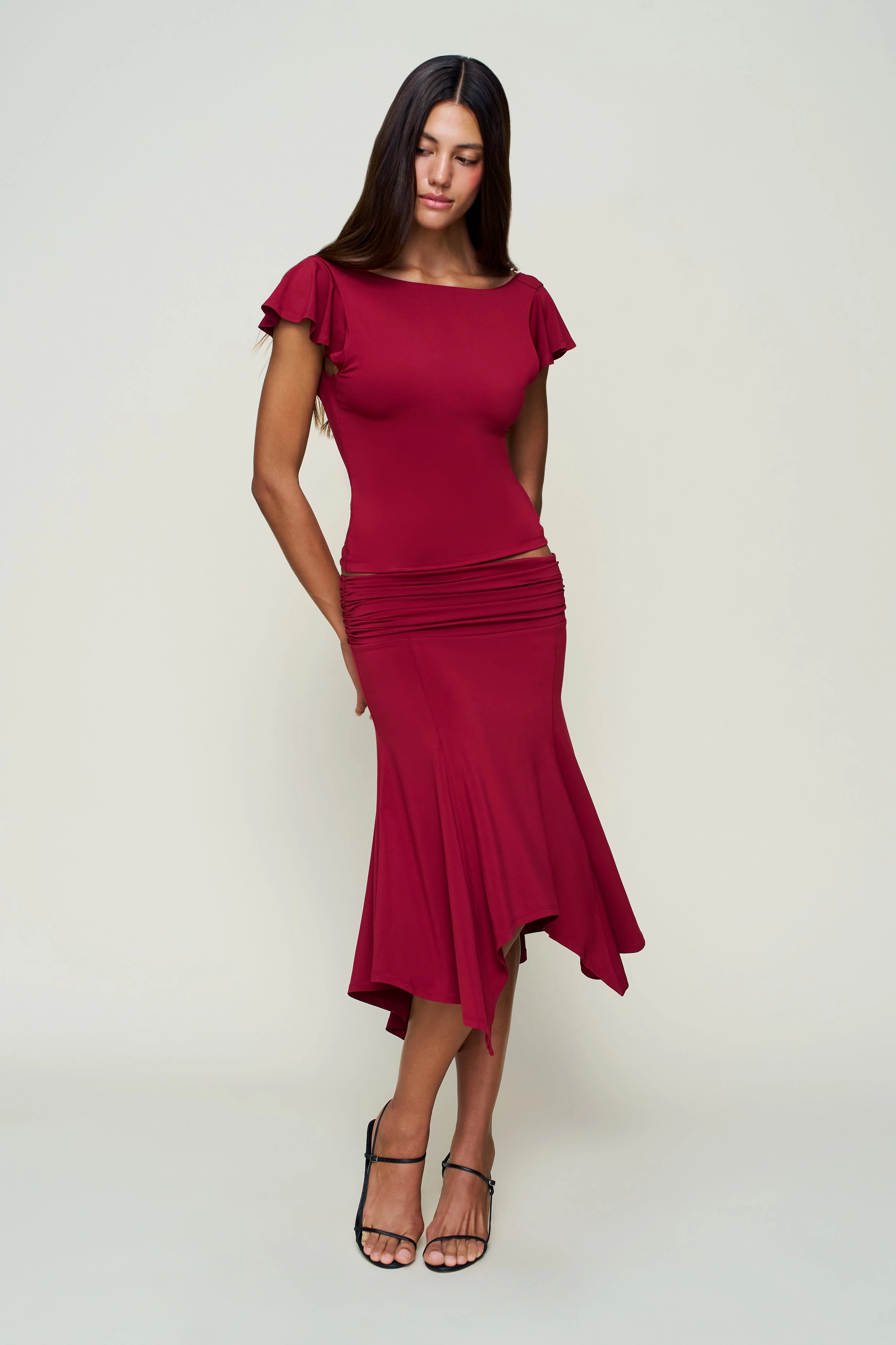 Chic Tones Soffiano Skirt