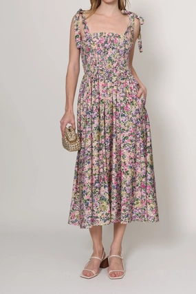 Effortless Mood Wild Blossom Midi Dress