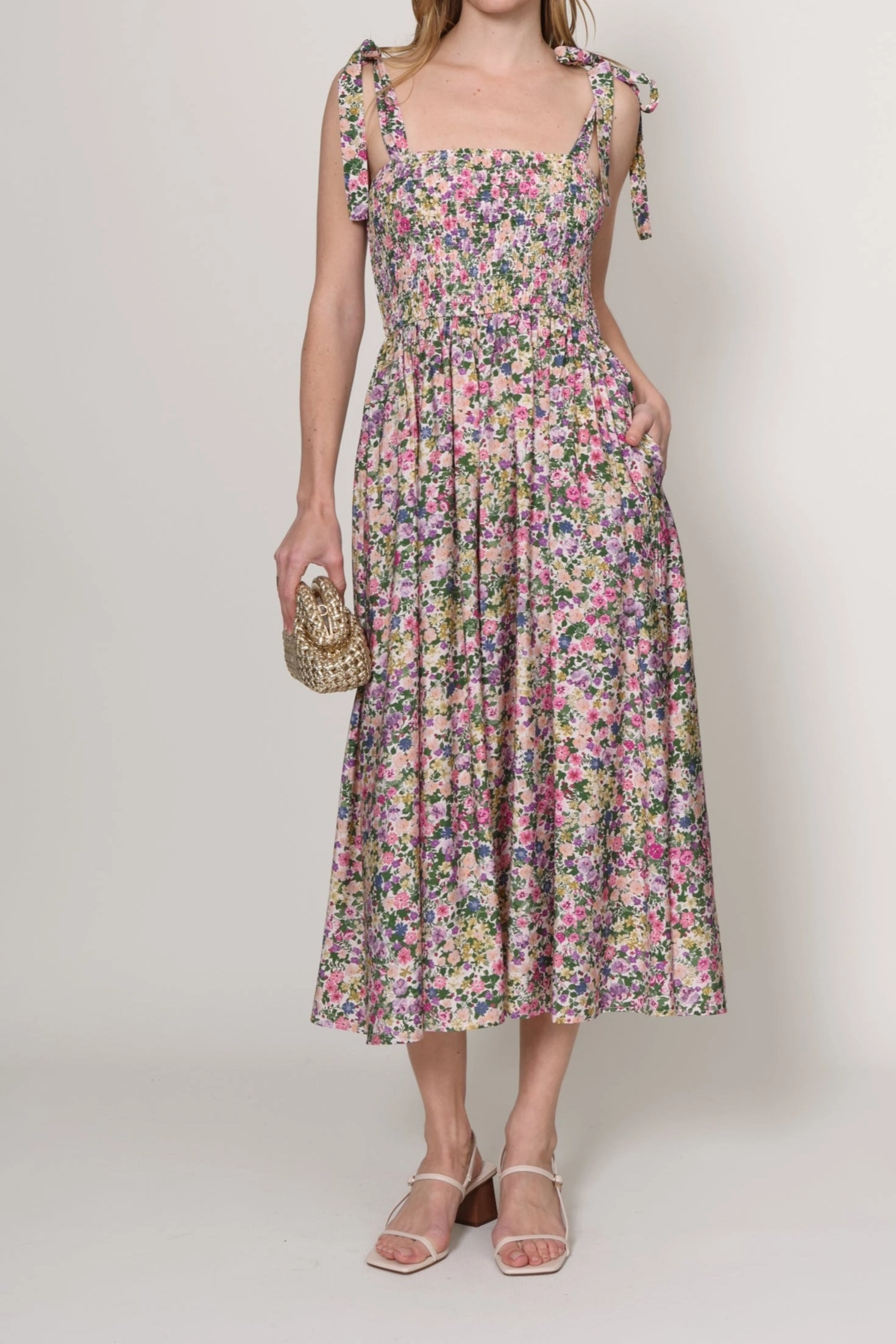 Effortless Mood Wild Blossom Midi Dress